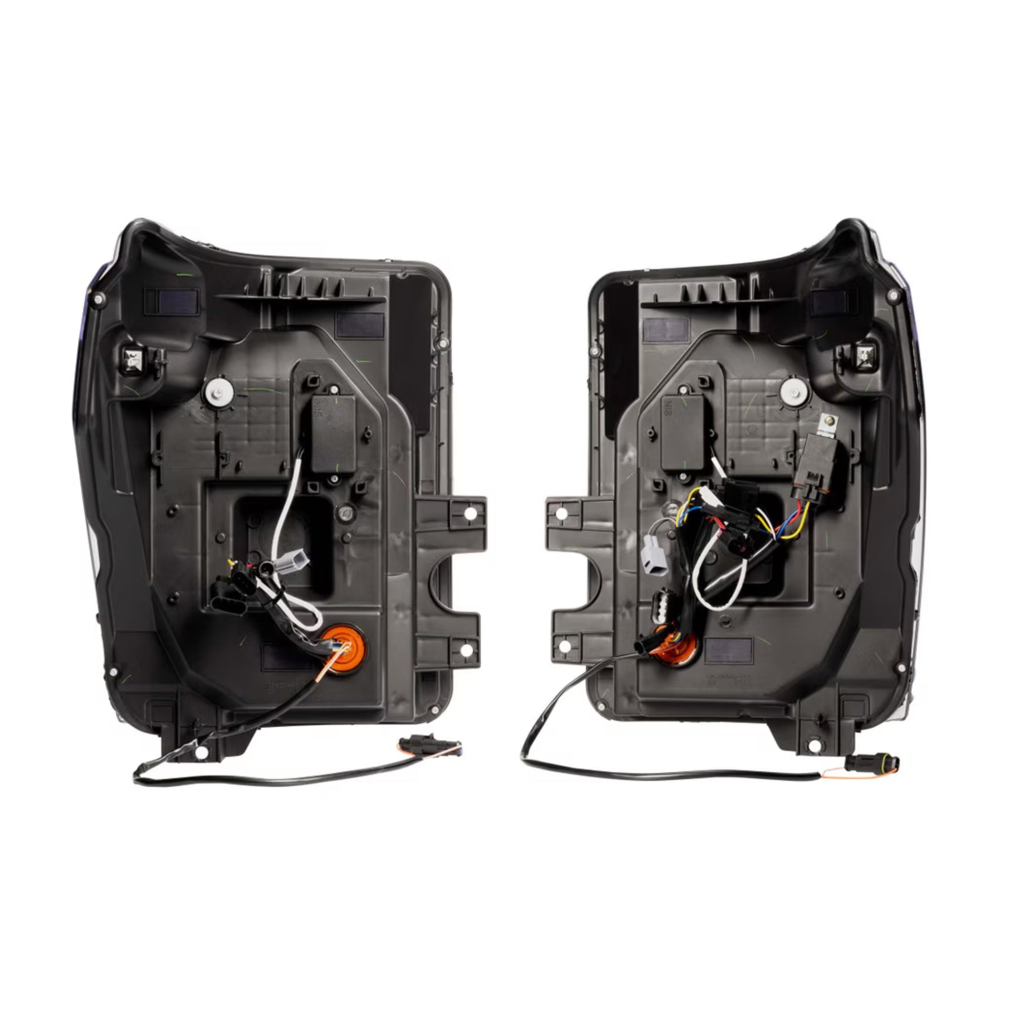 Ford Super Duty: Multicolor Flow Series Headlights (2011-2016) | XB Hybrid Morimoto – Custom Multicolor LED Lighting by RGB Halo Kits