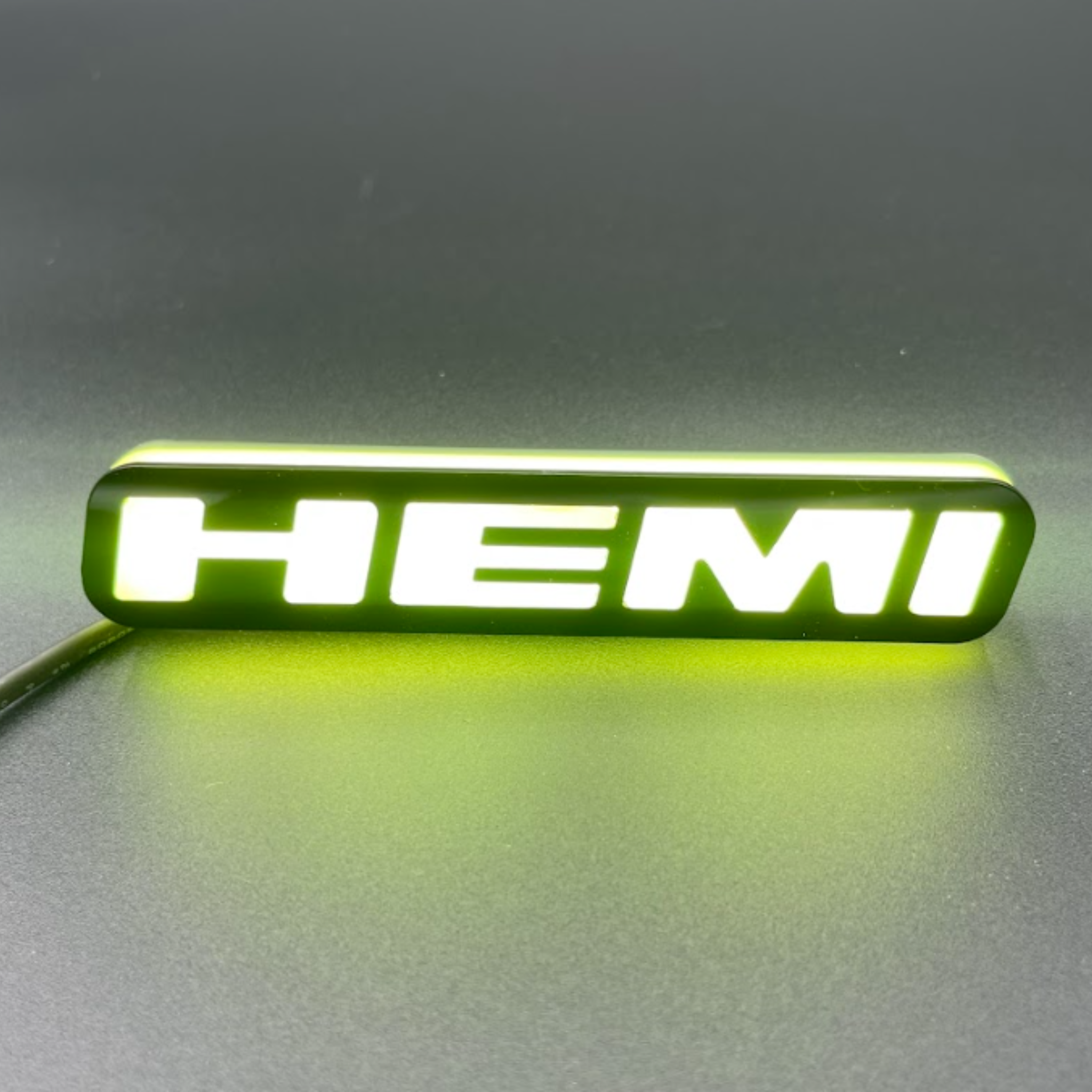 HEMI Multicolor Flow Illuminated LED Emblem Logo