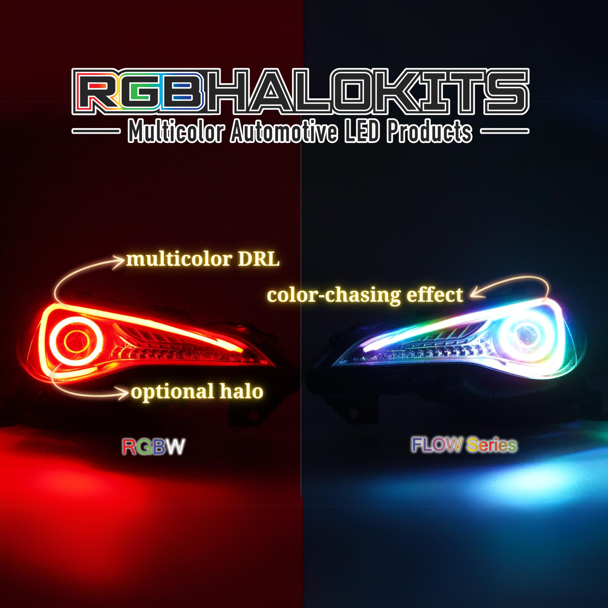 Scion FRS: Multicolor Built Headlights (2012-2017)