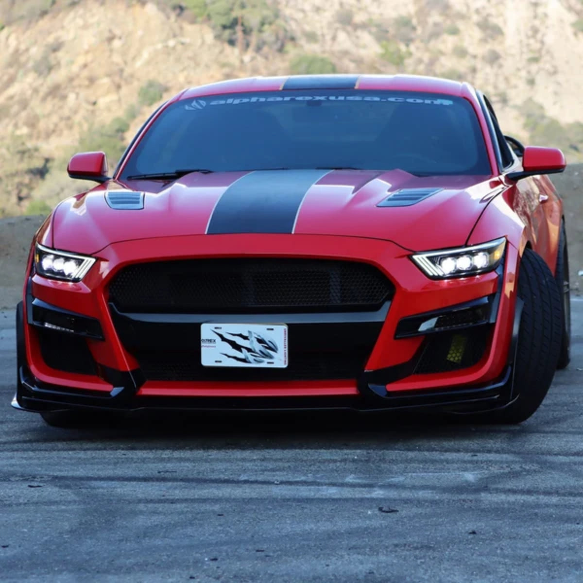 Ford Mustang (2015-2017) / Mustang Shelby (2018-2020) GT350/GT500 Headlights | Alpharex