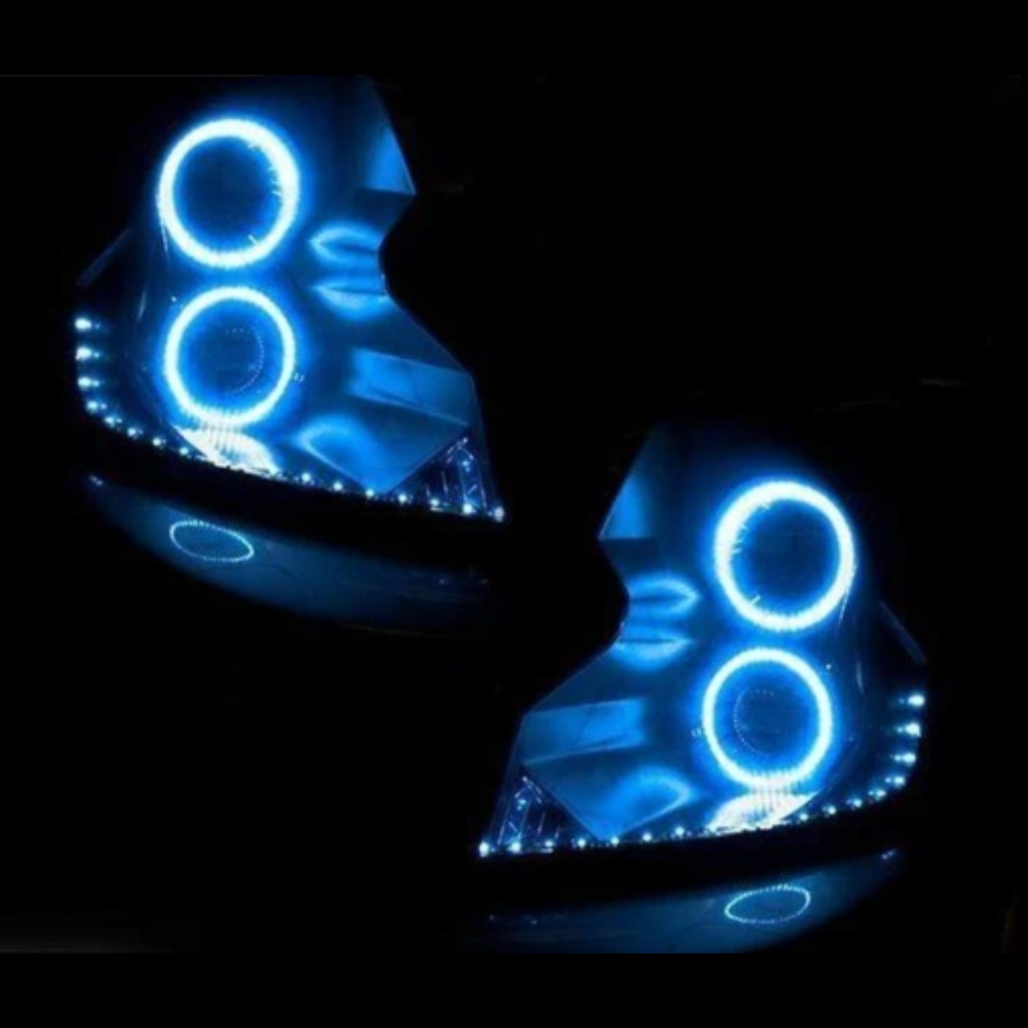 Cadillac CTS/ CTSV Multicolor Halo Kit (2003-2007) – Custom Multicolor LED Lighting by RGB Halo Kits