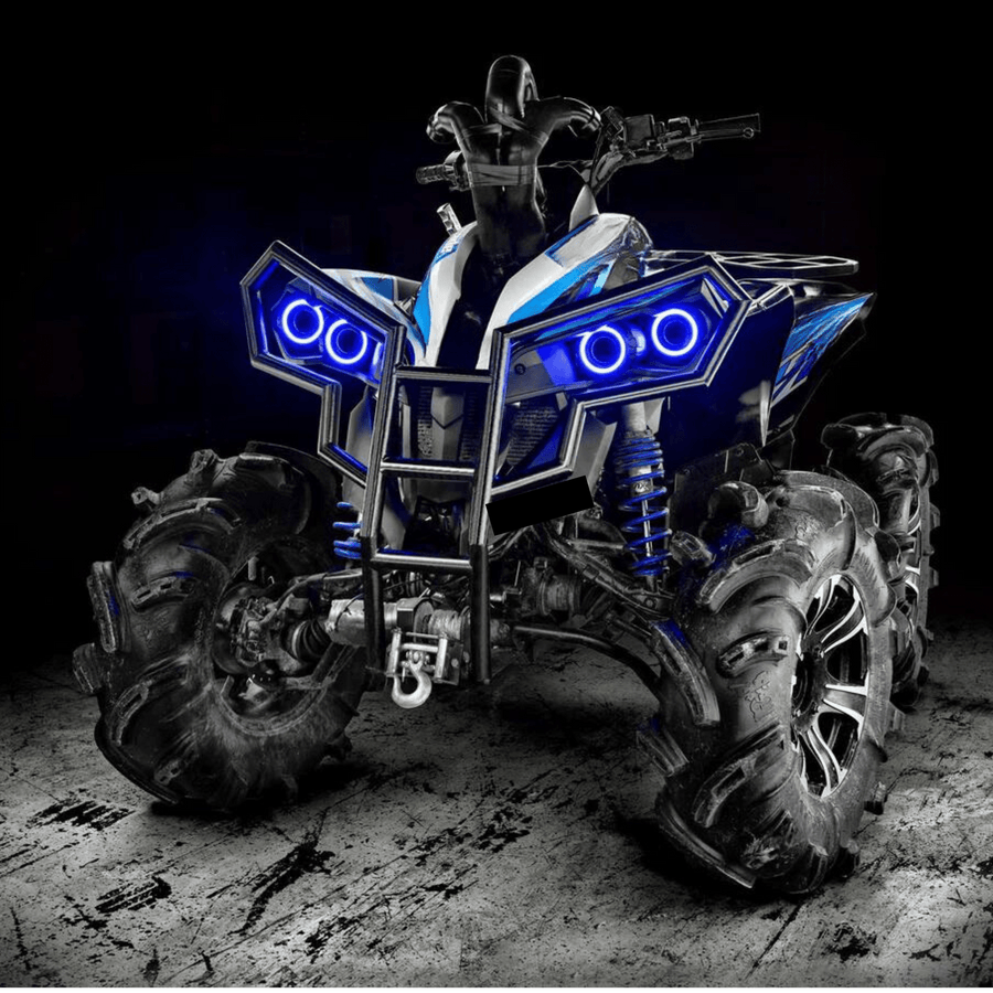 Can-Am Renegade Headlight Multicolor Halo Kit (2007-2019) – Custom Multicolor LED Lighting by RGB Halo Kits