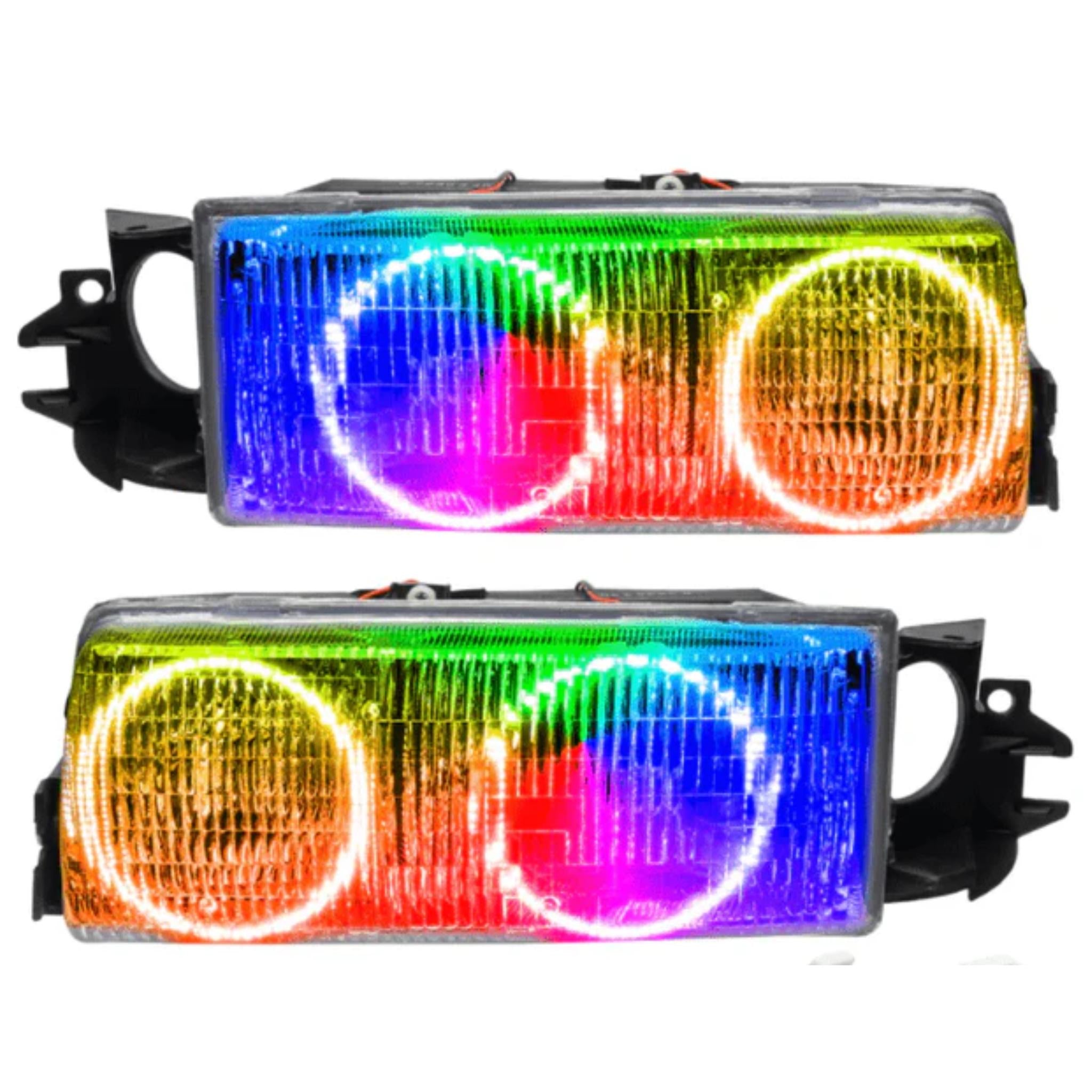 Chevrolet Caprice Multicolor Halo Kit (1991-1996) – Custom Multicolor LED Lighting by RGB Halo Kits