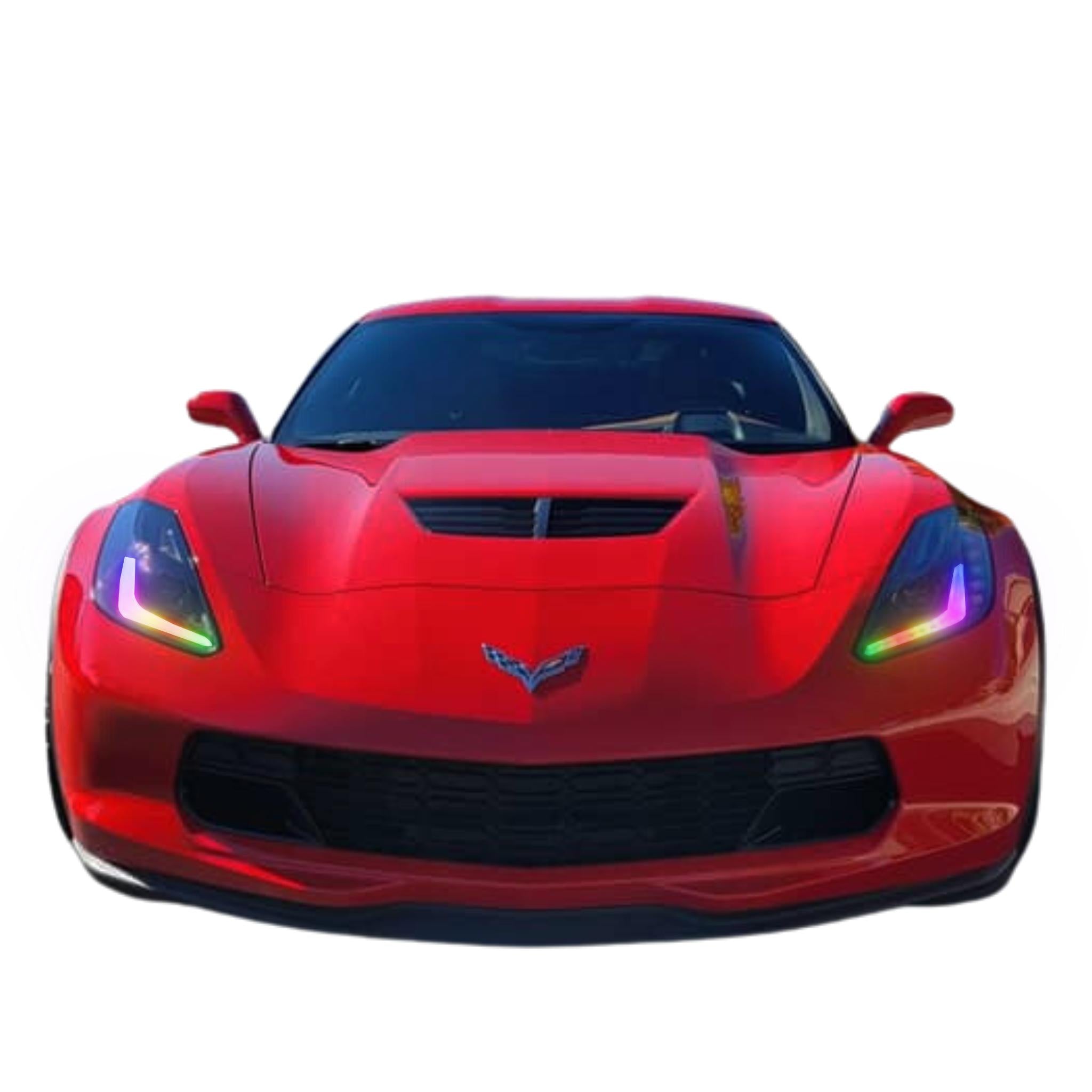 Chevrolet Corvette Multicolor DRL Boards (2014-2019) – Custom Multicolor LED Lighting by RGB Halo Kits