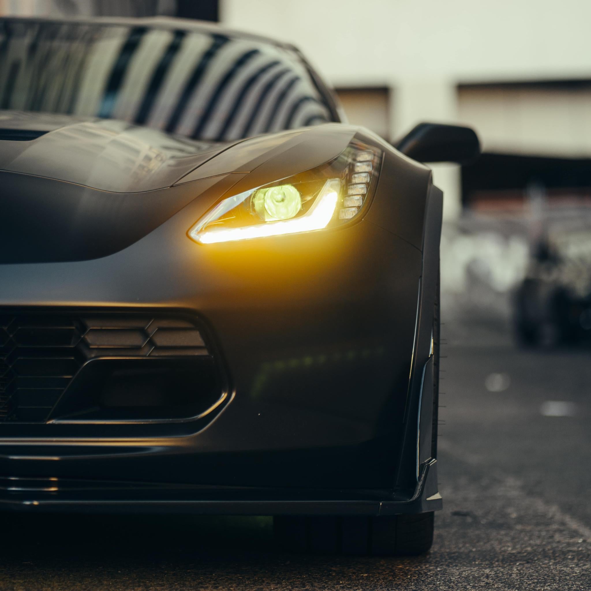 Chevrolet Corvette Multicolor DRL Boards (2014-2019) – Custom Multicolor LED Lighting by RGB Halo Kits
