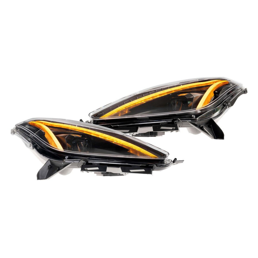 Chevrolet Corvette: Multicolor Flow Series Gen II Headlights (2014-2019) | XB Morimoto – Custom Multicolor LED Lighting by RGB Halo Kits