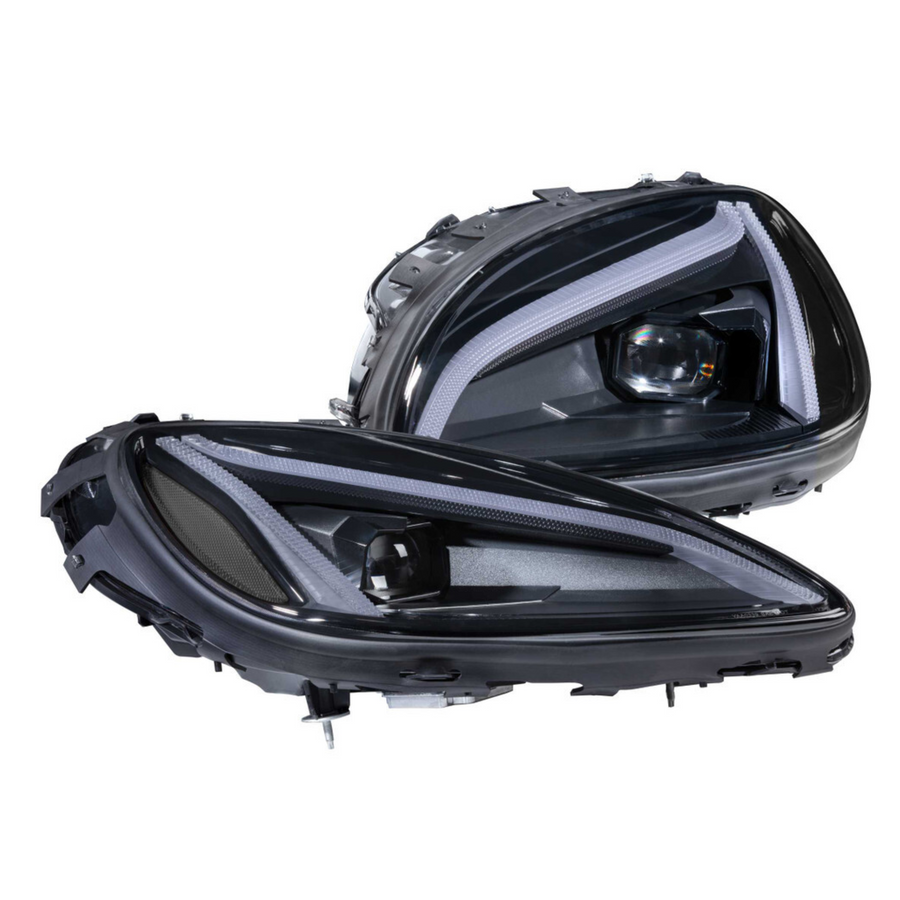 Chevrolet Corvette: Multicolor Flow Series LED Headlights Gen II (2005-2013) | XB Morimoto – Custom Multicolor LED Lighting by RGB Halo Kits