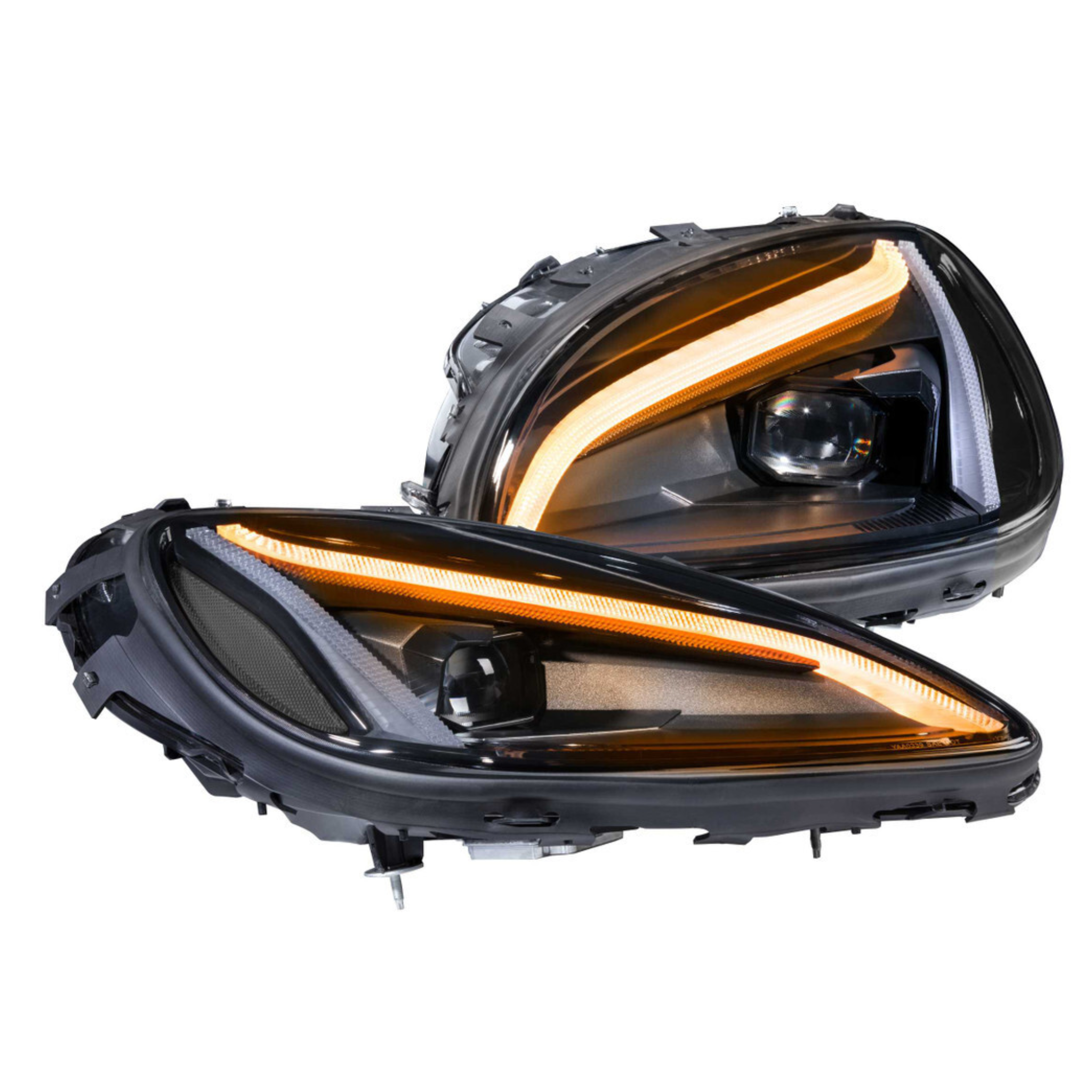 Chevrolet Corvette: Multicolor Flow Series LED Headlights Gen II (2005-2013) | XB Morimoto – Custom Multicolor LED Lighting by RGB Halo Kits