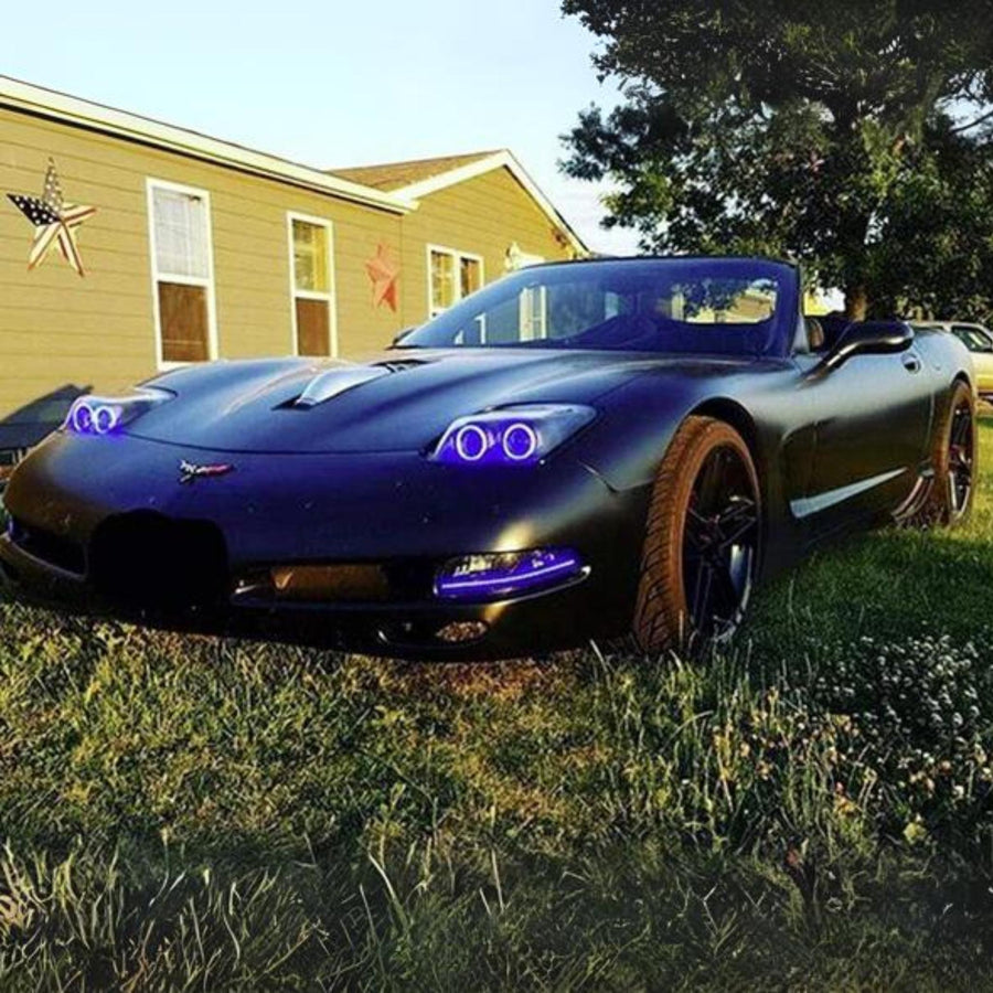 Chevrolet Corvette Multicolor Halo Kit (1997-2004) – Custom Multicolor LED Lighting by RGB Halo Kits