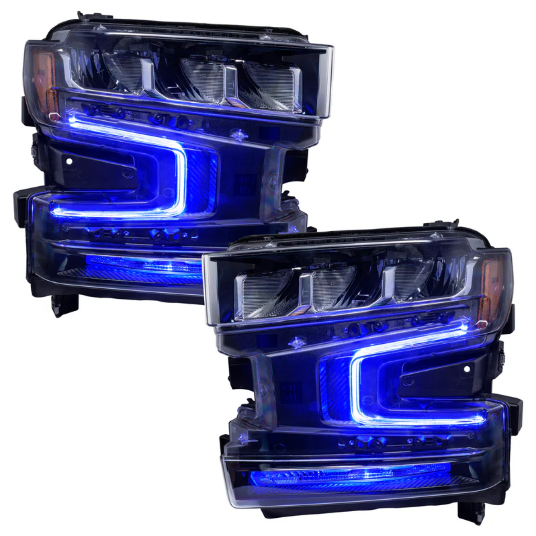 Chevrolet Silverado 1500 RGBW DRL Boards (2019-2022) – Custom Multicolor LED Lighting by RGB Halo Kits