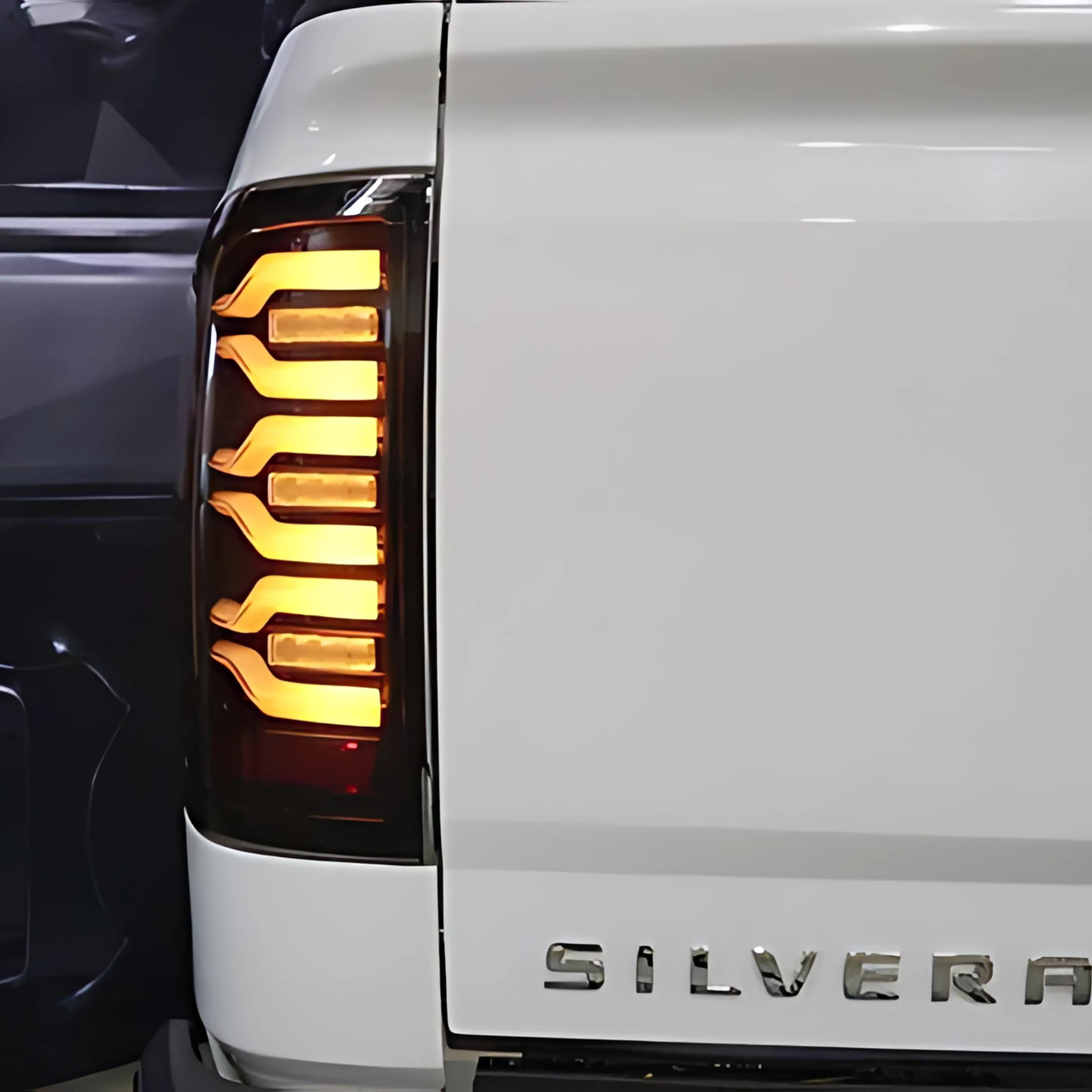 Chevrolet Silverado 1500(2014-2018) / Silverado 2500HD/3500HD (2015-2019) / GMC Sierra 3500HD (2015-2019) Tail Lights | Alpharex – Custom Multicolor LED Lighting by RGB Halo Kits