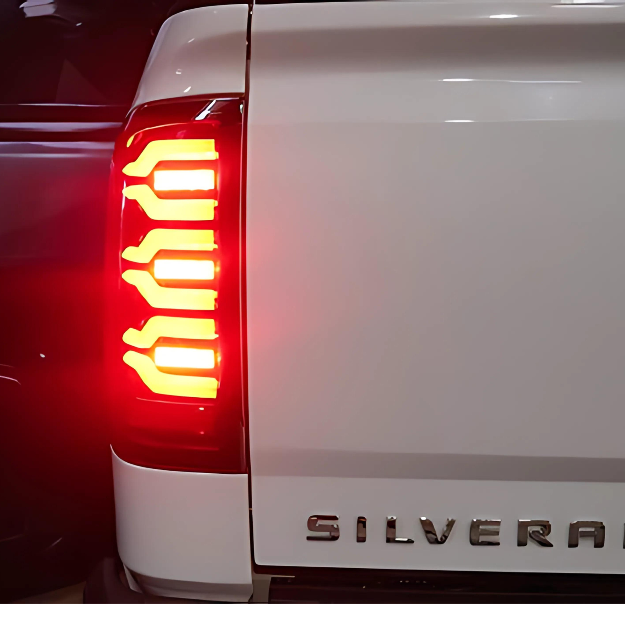 Chevrolet Silverado 1500(2014-2018) / Silverado 2500HD/3500HD (2015-2019) / GMC Sierra 3500HD (2015-2019) Tail Lights | Alpharex – Custom Multicolor LED Lighting by RGB Halo Kits