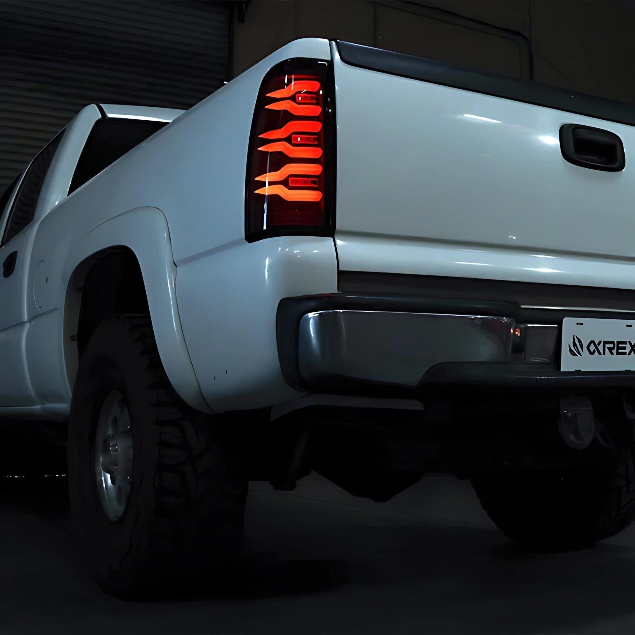Chevrolet Silverado (1999-2006) / GMC Sierra (1999-2006) Tail Lights | Alpharex – Custom Multicolor LED Lighting by RGB Halo Kits