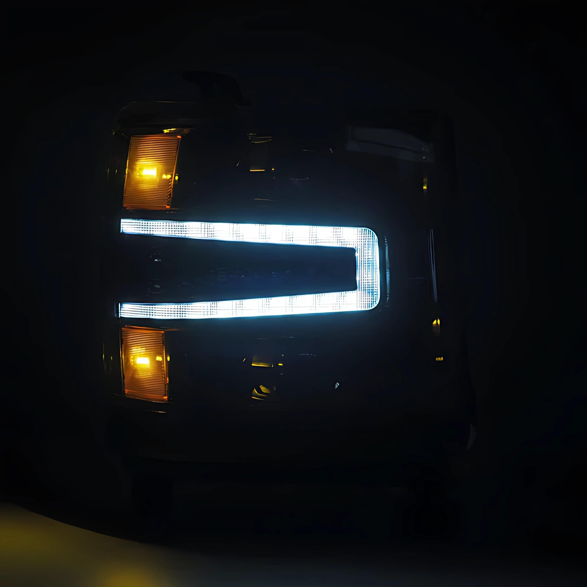 Chevrolet Silverado (2016-2018) Headlights | Alpharex – Custom Multicolor LED Lighting by RGB Halo Kits