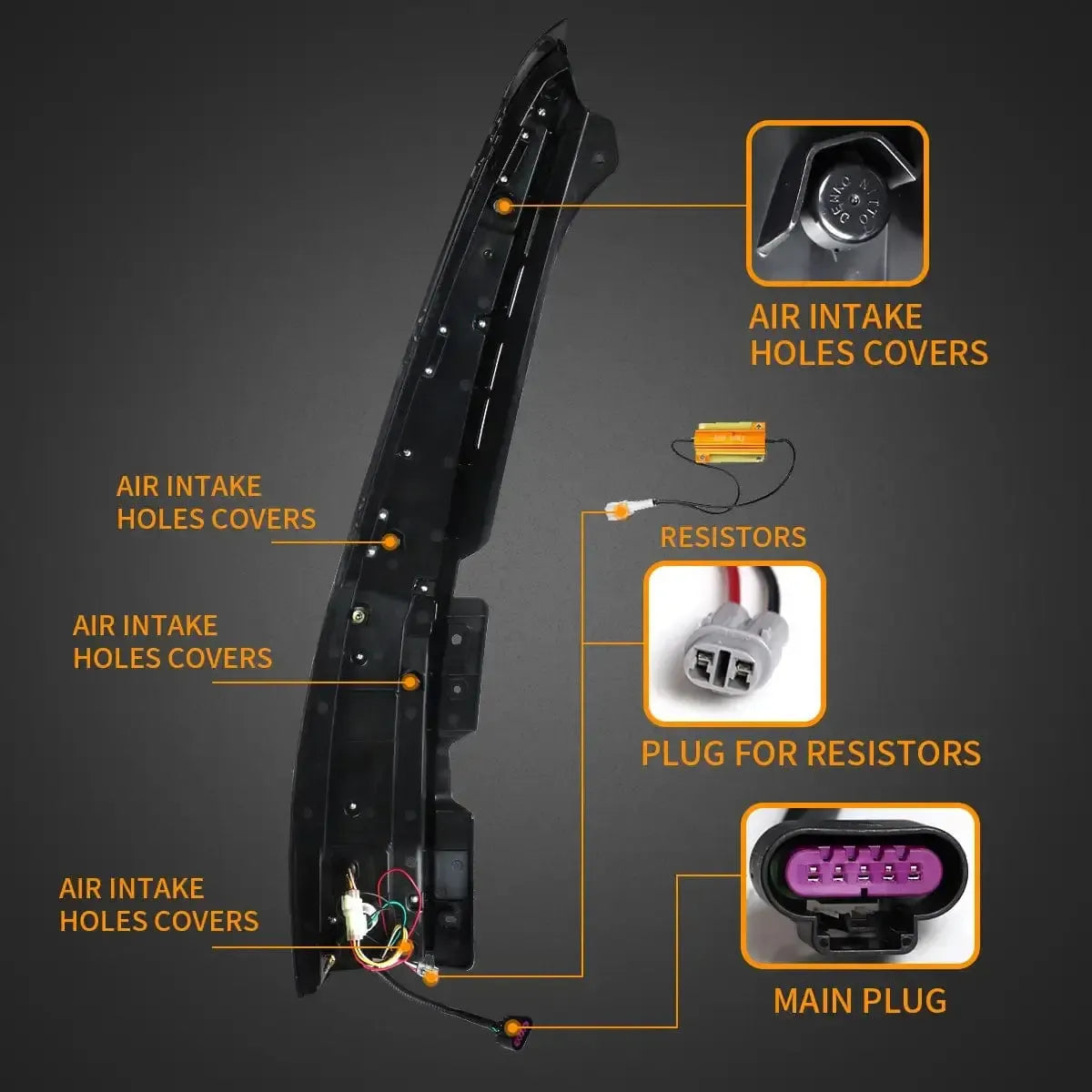 Chevrolet Suburban | Tahoe | GMC Yukon | LED Tail Lights (2007-2014) – Custom Multicolor LED Lighting by RGB Halo Kits