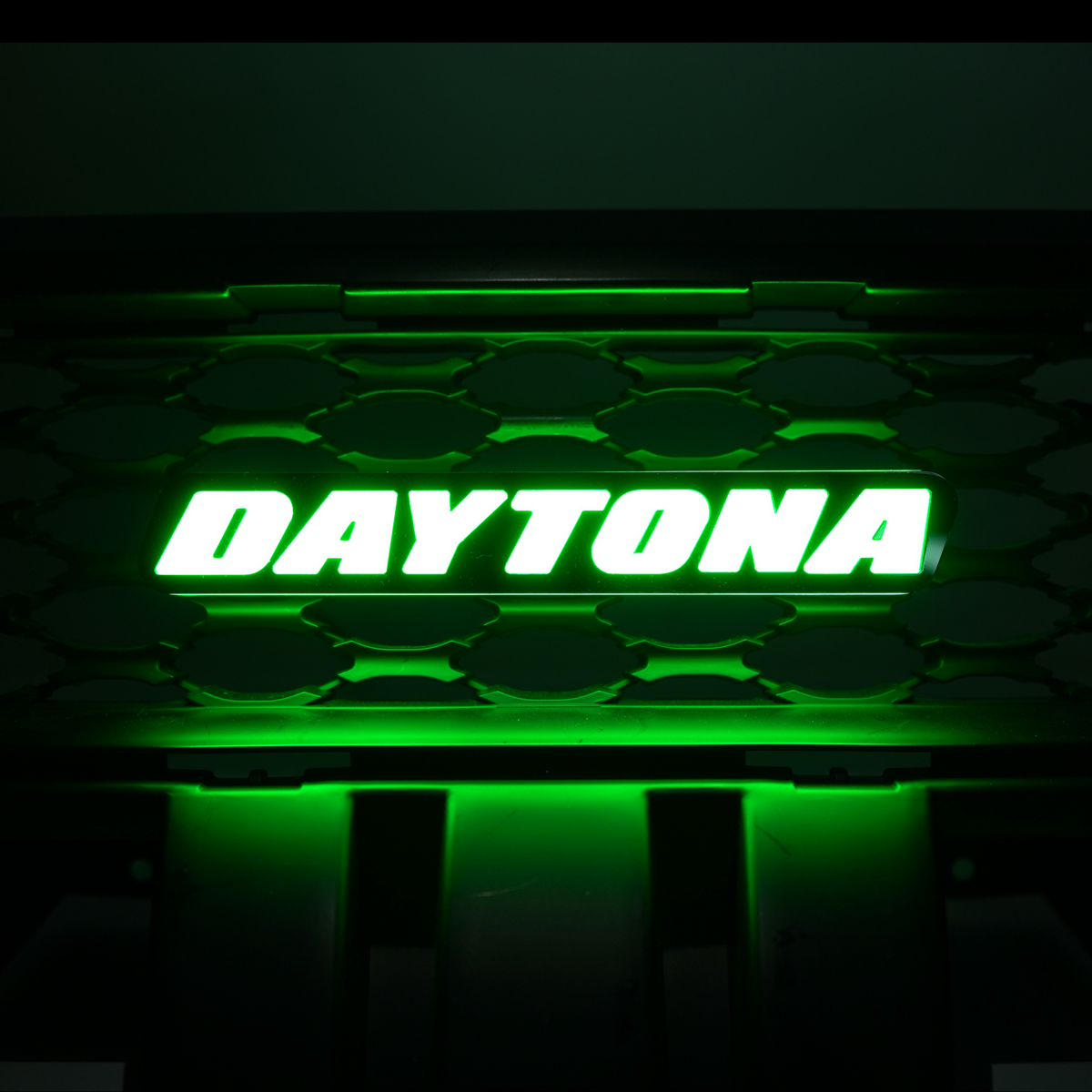Daytona LED Emblem Badge: (Multicolor)
