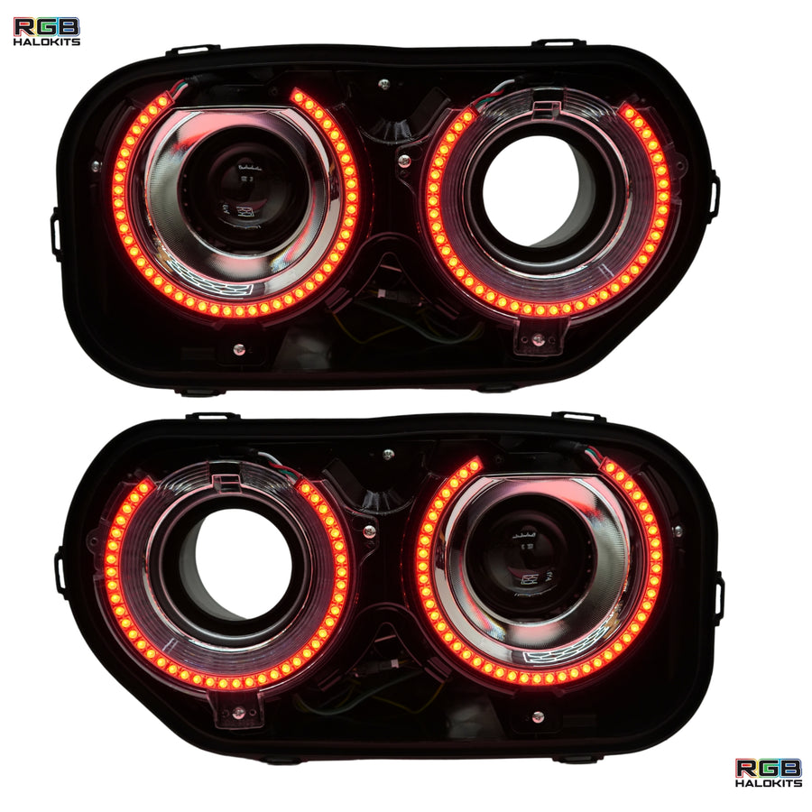 Dodge Challenger Multicolor Halo Kit (2015-2023) – Custom Multicolor LED Lighting by RGB Halo Kits