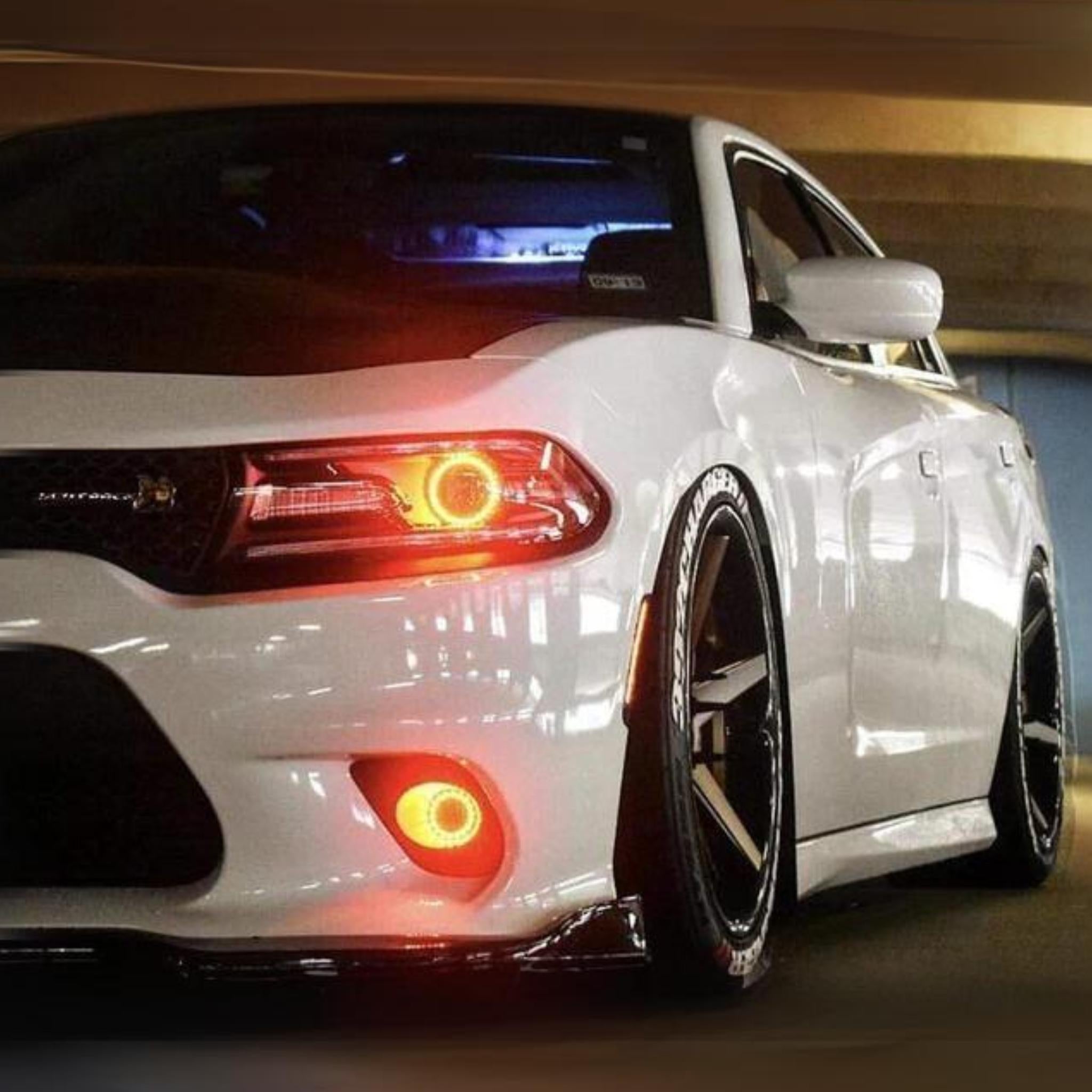 Dodge Charger Multicolor Halo Kit (2015-2023) – Custom Multicolor LED Lighting by RGB Halo Kits