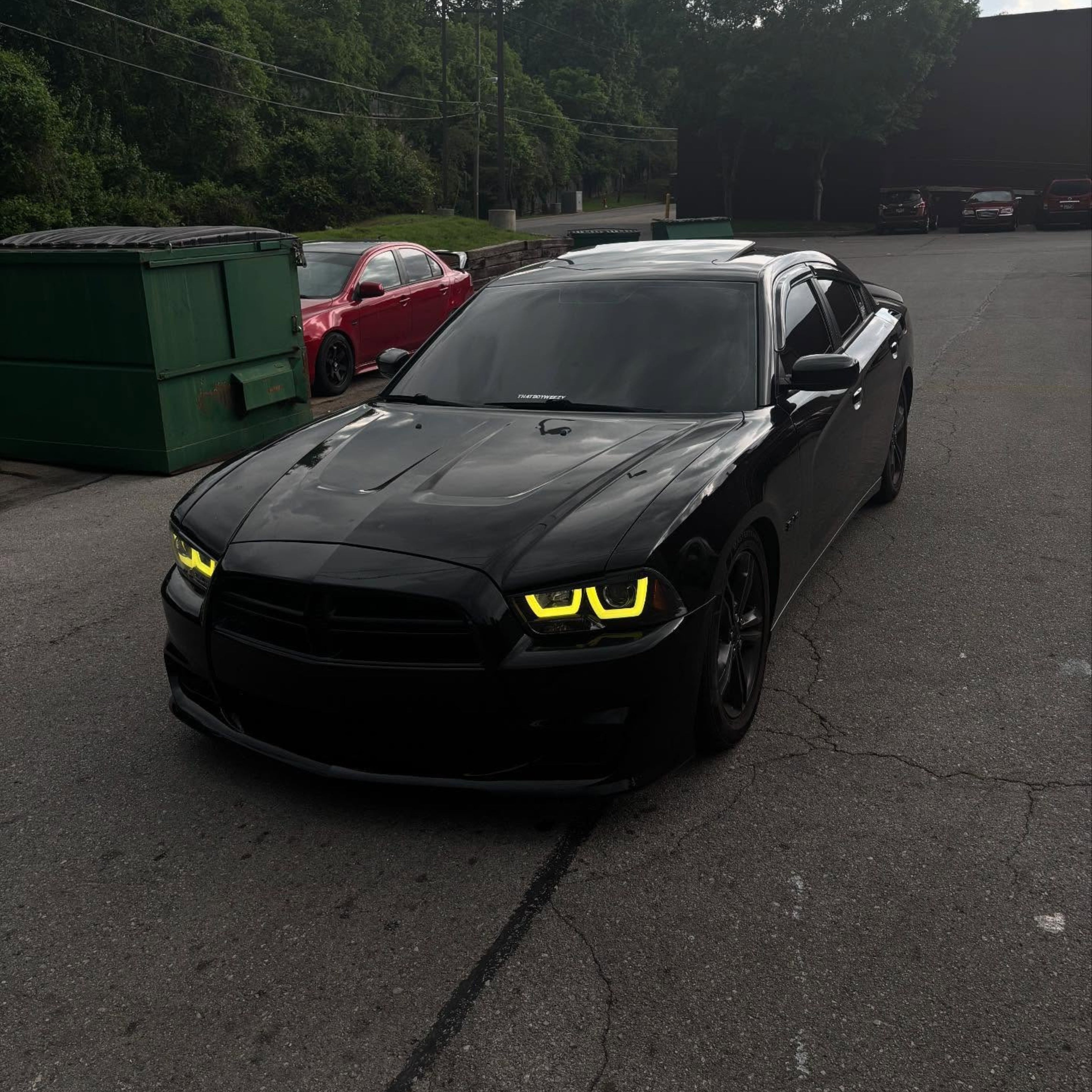 その他 Neon 2011–2014 Dodge Charger Spec-D Flow Headlights
