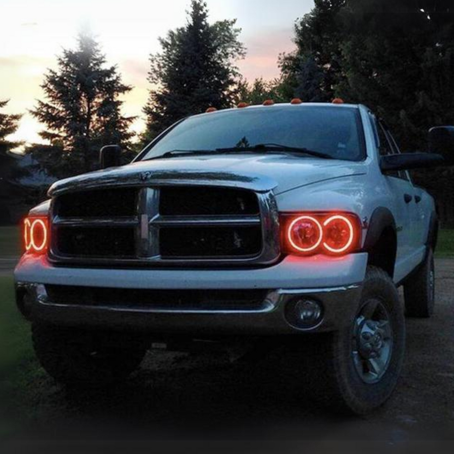 Dodge Ram Multicolor Halo Kit (2002-2005) – Custom Multicolor LED Lighting by RGB Halo Kits