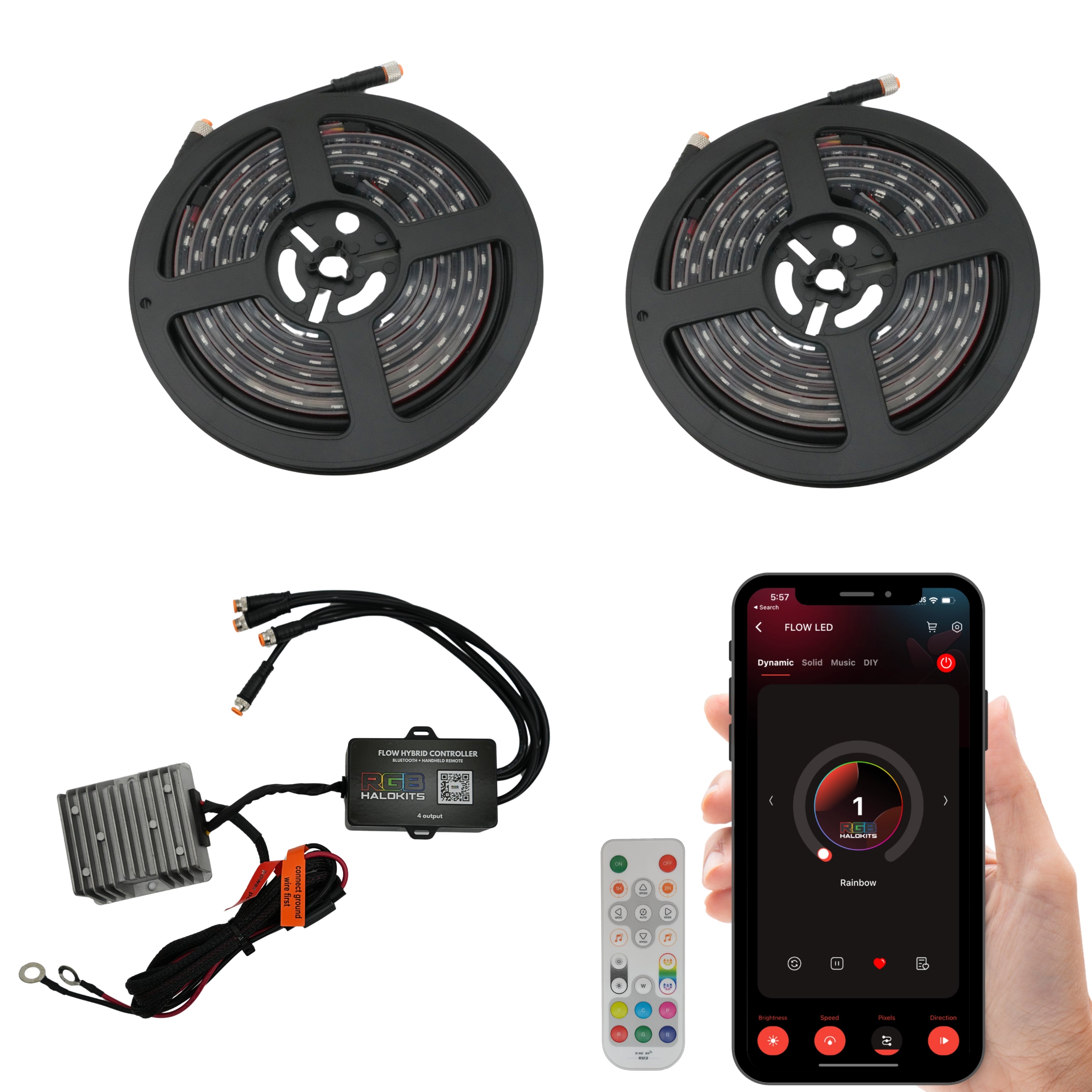 Flow Series LED Grille Kit