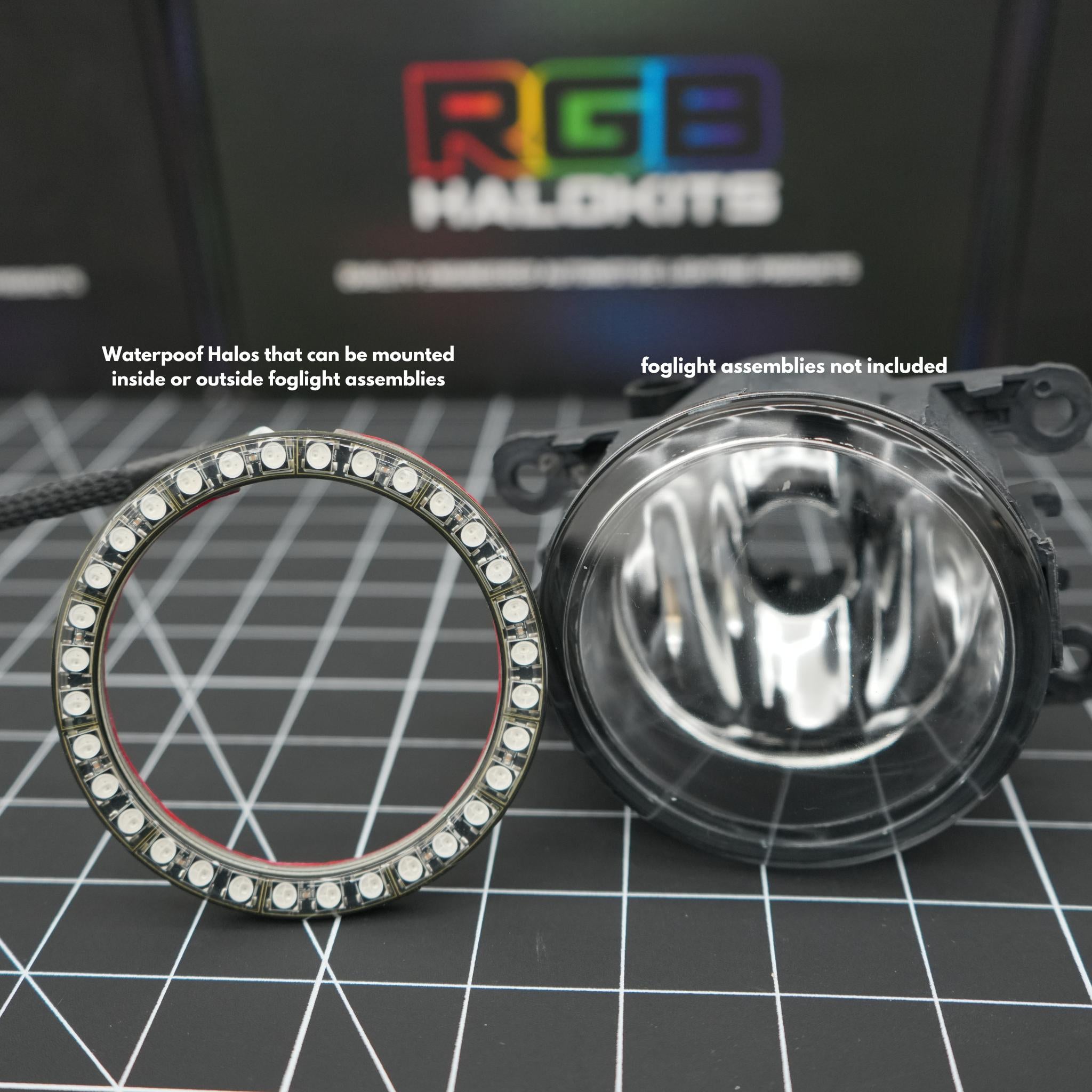 Fog Light Halos – Custom Multicolor LED Lighting by RGB Halo Kits