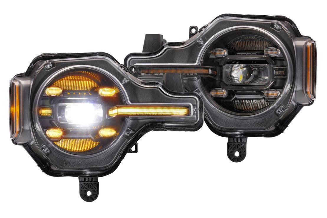 Ford Bronco: LED Headlights (2021 - 2024) | XB – Custom Multicolor LED Lighting by RGB Halo Kits