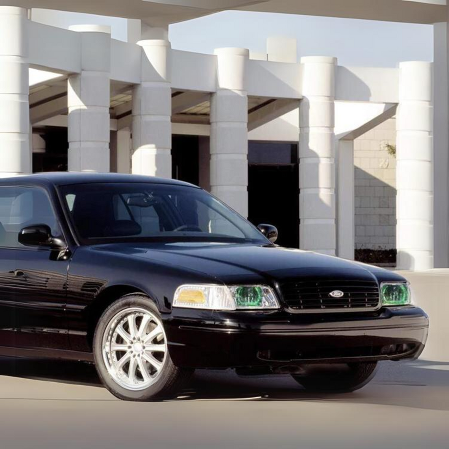 Ford Crown Victoria Multicolor Halo Kit (1998-2011) – Custom Multicolor LED Lighting by RGB Halo Kits