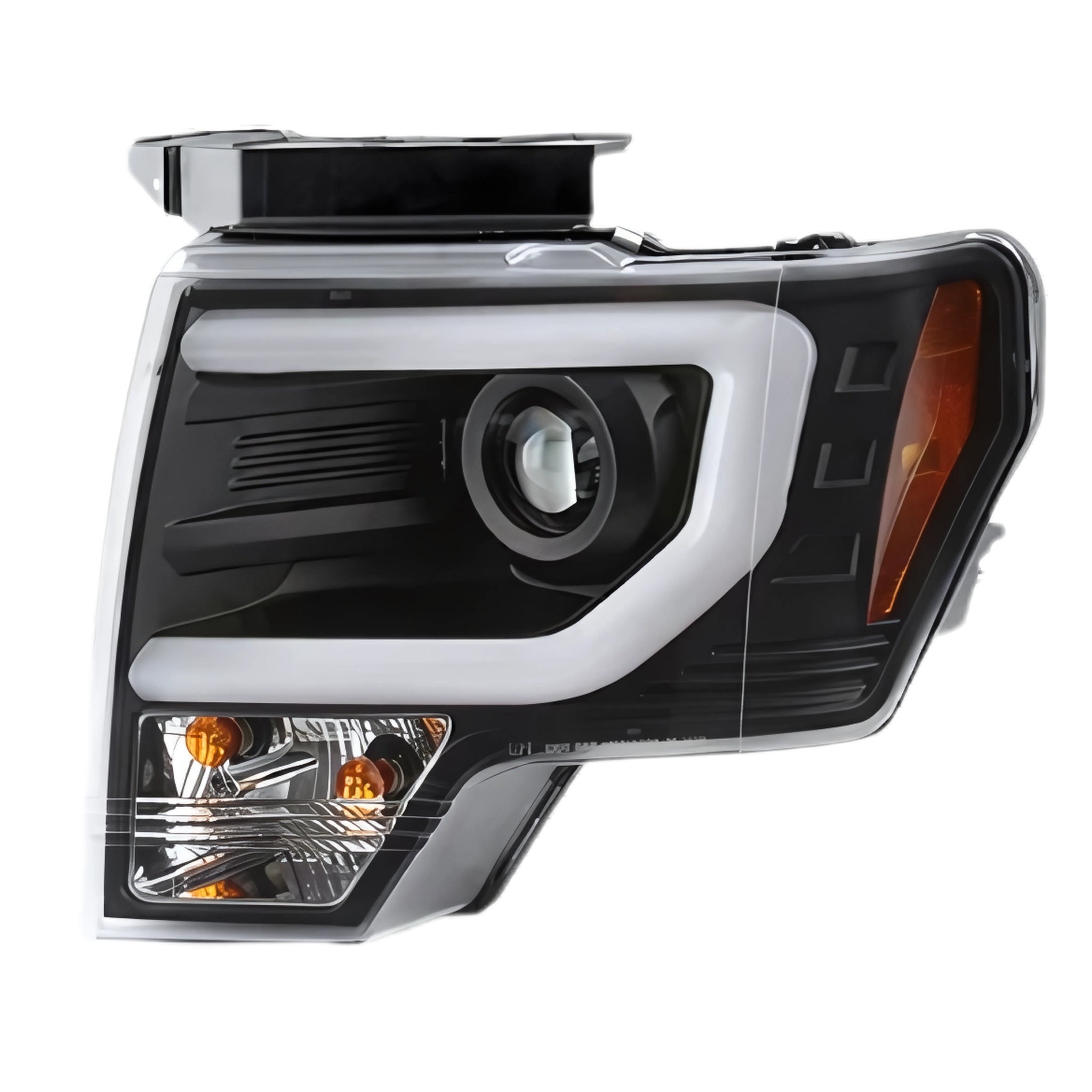 Ford F-150: Multicolor Flow Series Headlights (2009-2014) | Spyder – Custom Multicolor LED Lighting by RGB Halo Kits