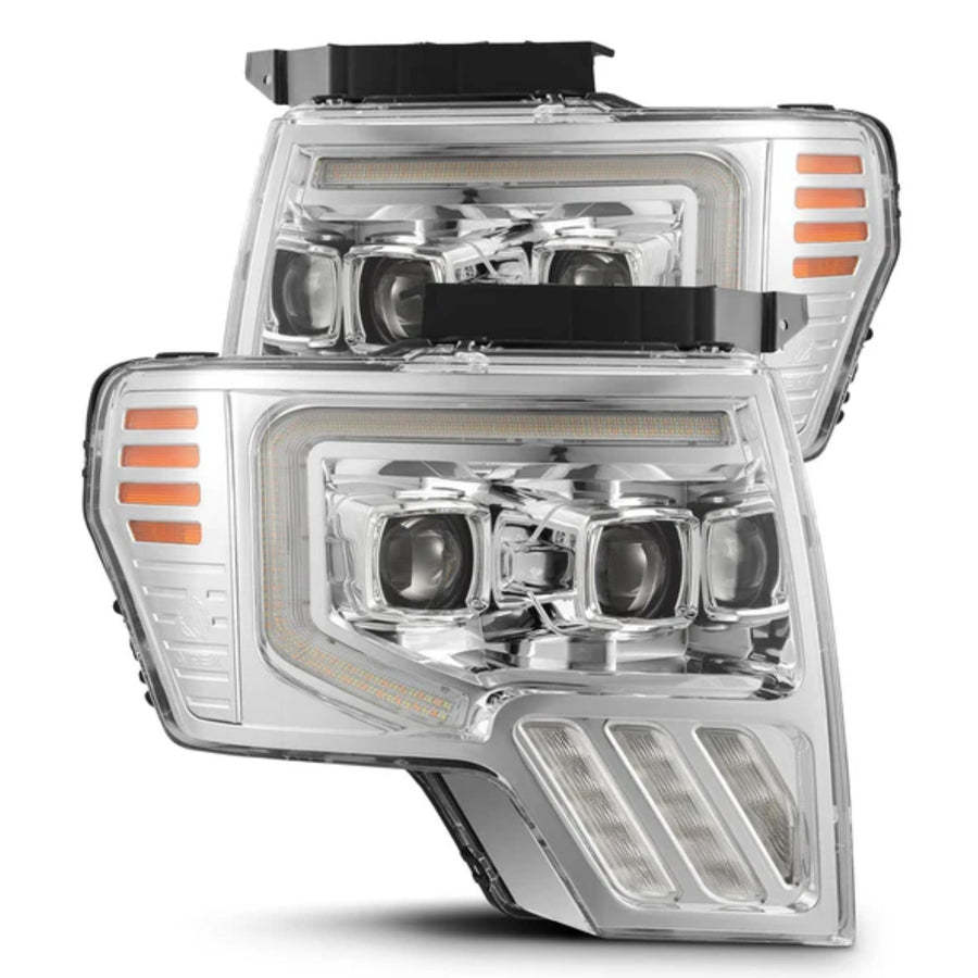 Ford F150 (2009-2014) MK II Headlights | Alpharex – Custom Multicolor LED Lighting by RGB Halo Kits