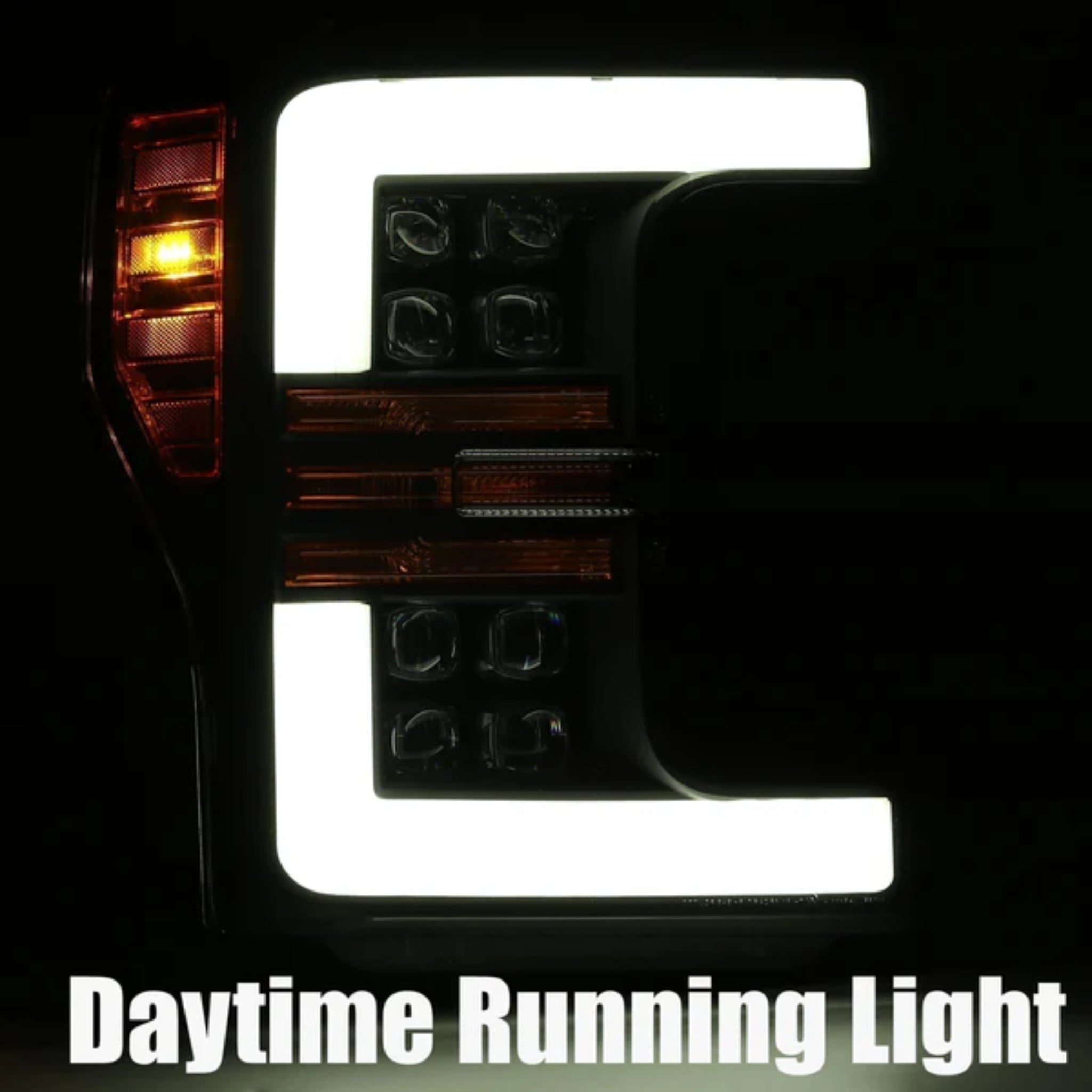 Ford F150 (2017-2019) Super Duty Headlights | Alpharex – Custom Multicolor LED Lighting by RGB Halo Kits