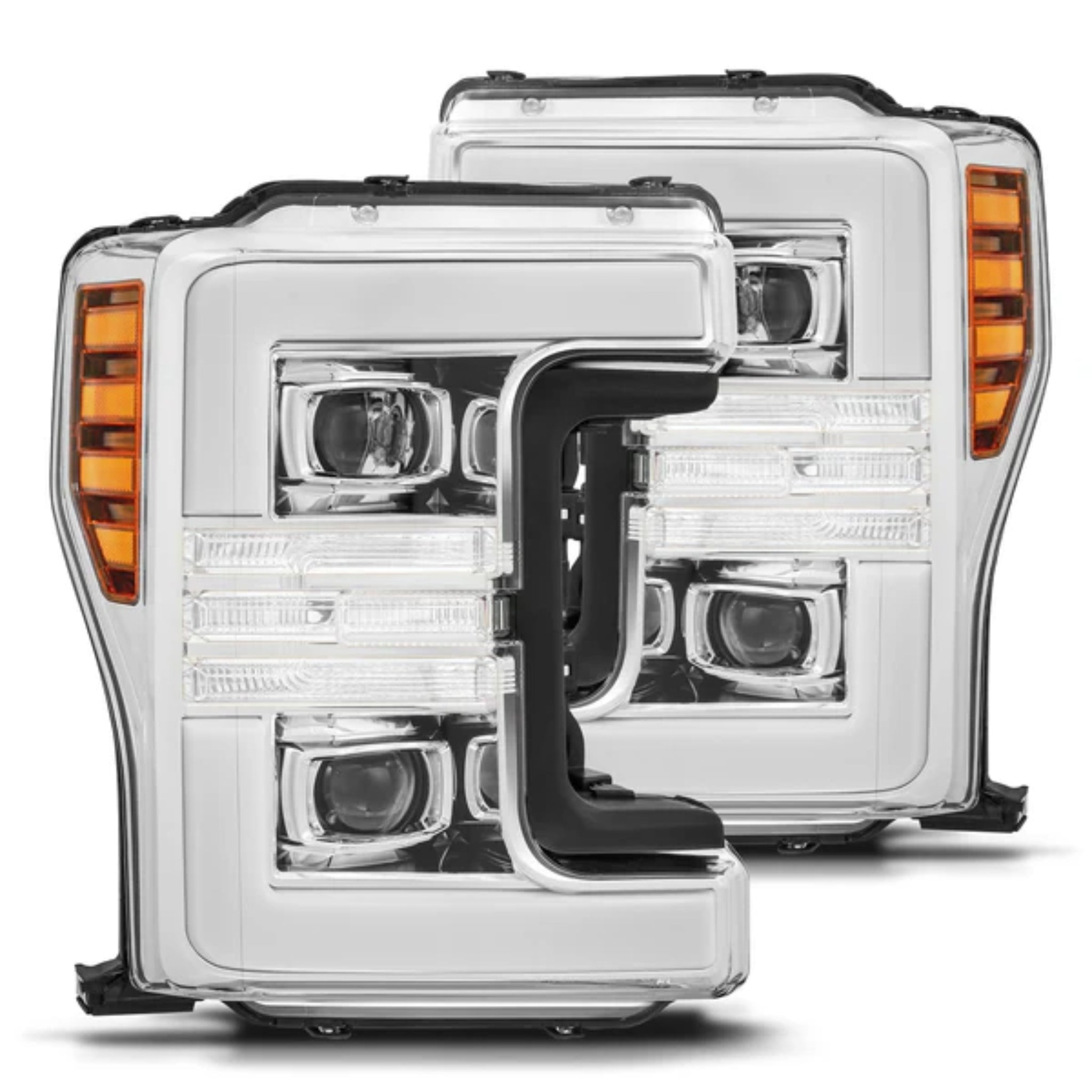 Ford F150 (2017-2019) Super Duty Headlights | Alpharex – Custom Multicolor LED Lighting by RGB Halo Kits