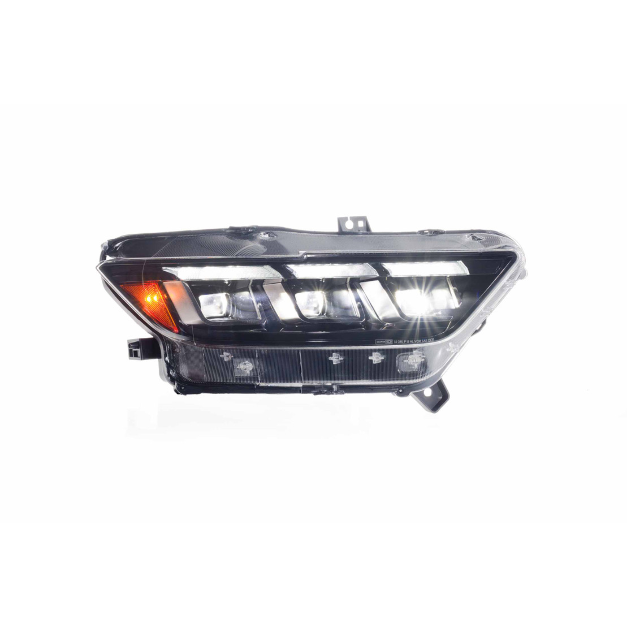 Ford Mustang (15-17): LED HEADLIGHTS (GEN II) | XB – Custom Multicolor LED Lighting by RGB Halo Kits