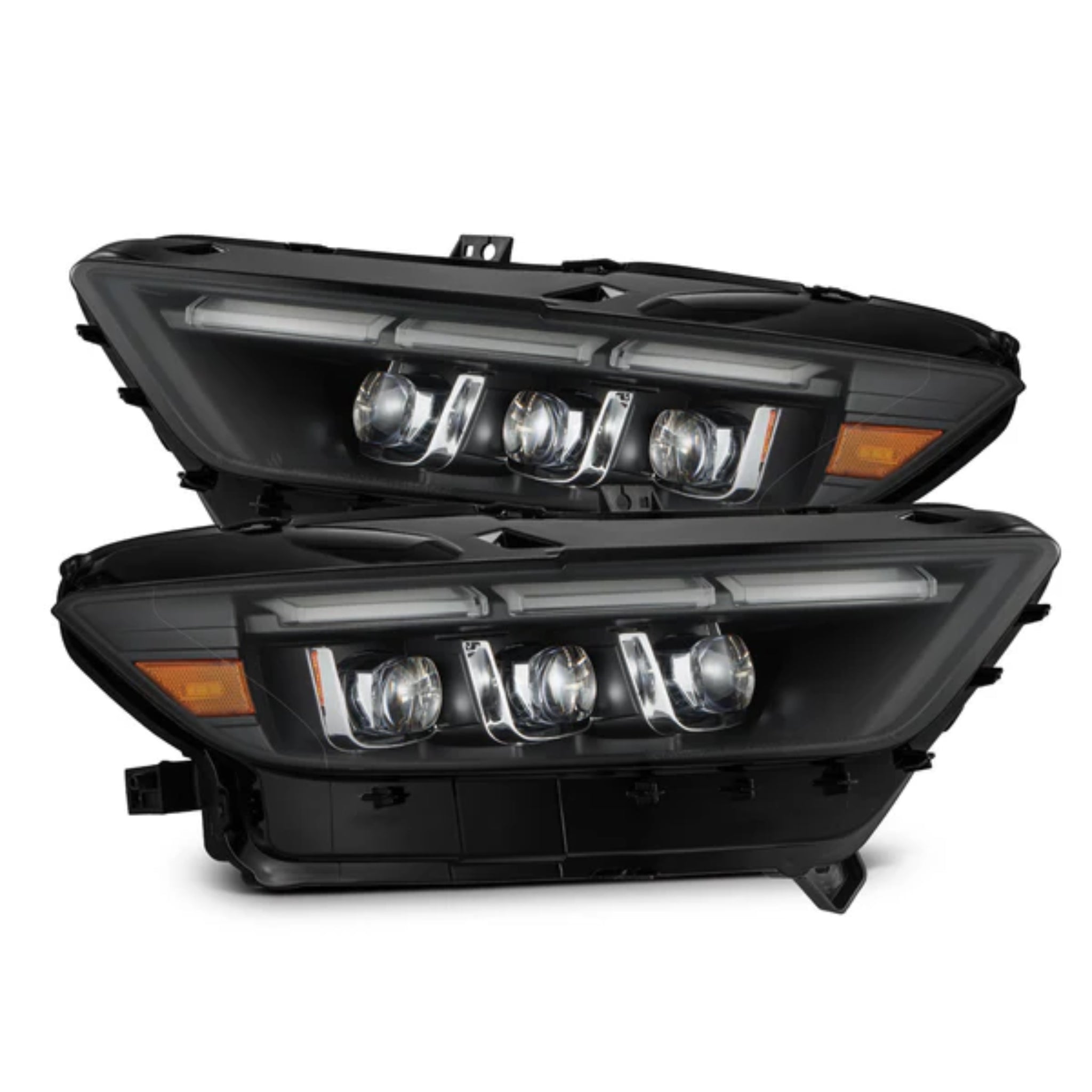 Ford Mustang (2015-2017) / Mustang Shelby (2018-2020) GT350/GT500 MK II Headlights | Alpharex – Custom Multicolor LED Lighting by RGB Halo Kits