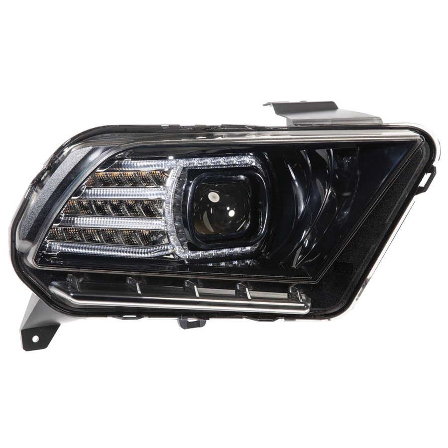 Ford Mustang: LED Headlights (2010 - 2012) | XB – Custom Multicolor LED Lighting by RGB Halo Kits