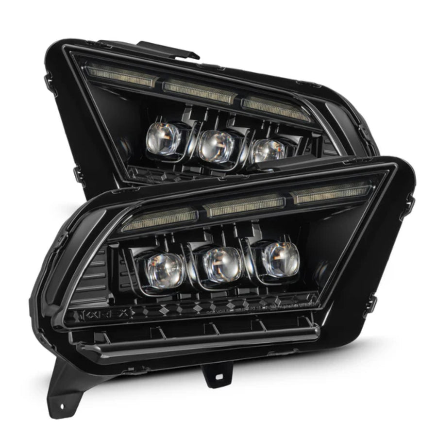Ford Mustang MK II NOVA-Series LED Projector Headlights (2013-2014) | Alpharex – Custom Multicolor LED Lighting by RGB Halo Kits