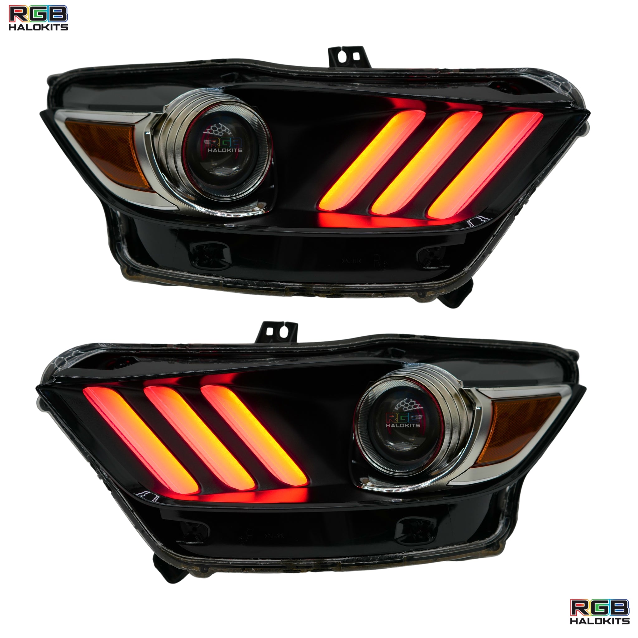 Ford Mustang Multicolor Flow Series DRL Boards (2015-2017) – Custom Multicolor LED Lighting by RGB Halo Kits