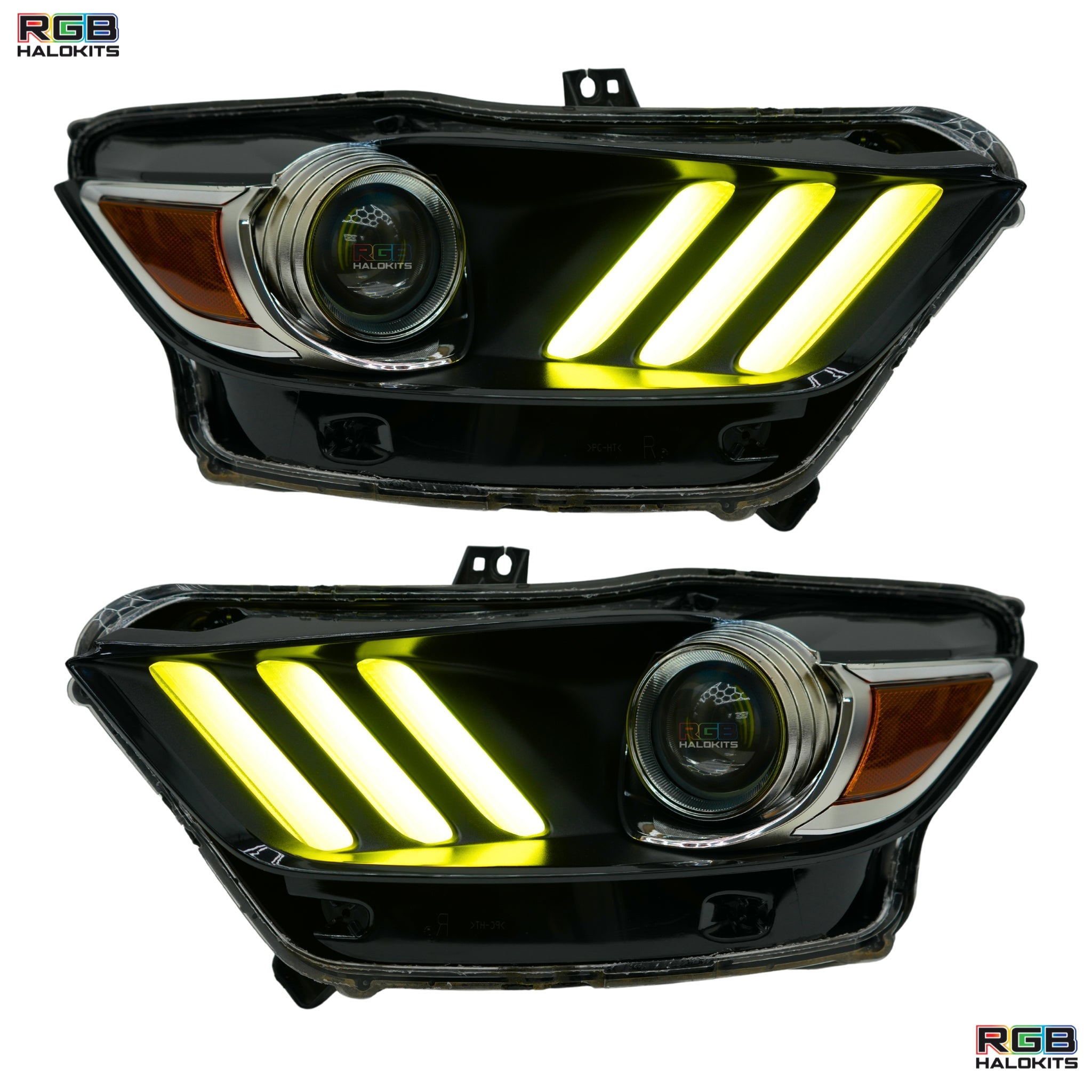 Ford Mustang Multicolor Flow Series DRL Boards (2015-2017) – Custom Multicolor LED Lighting by RGB Halo Kits
