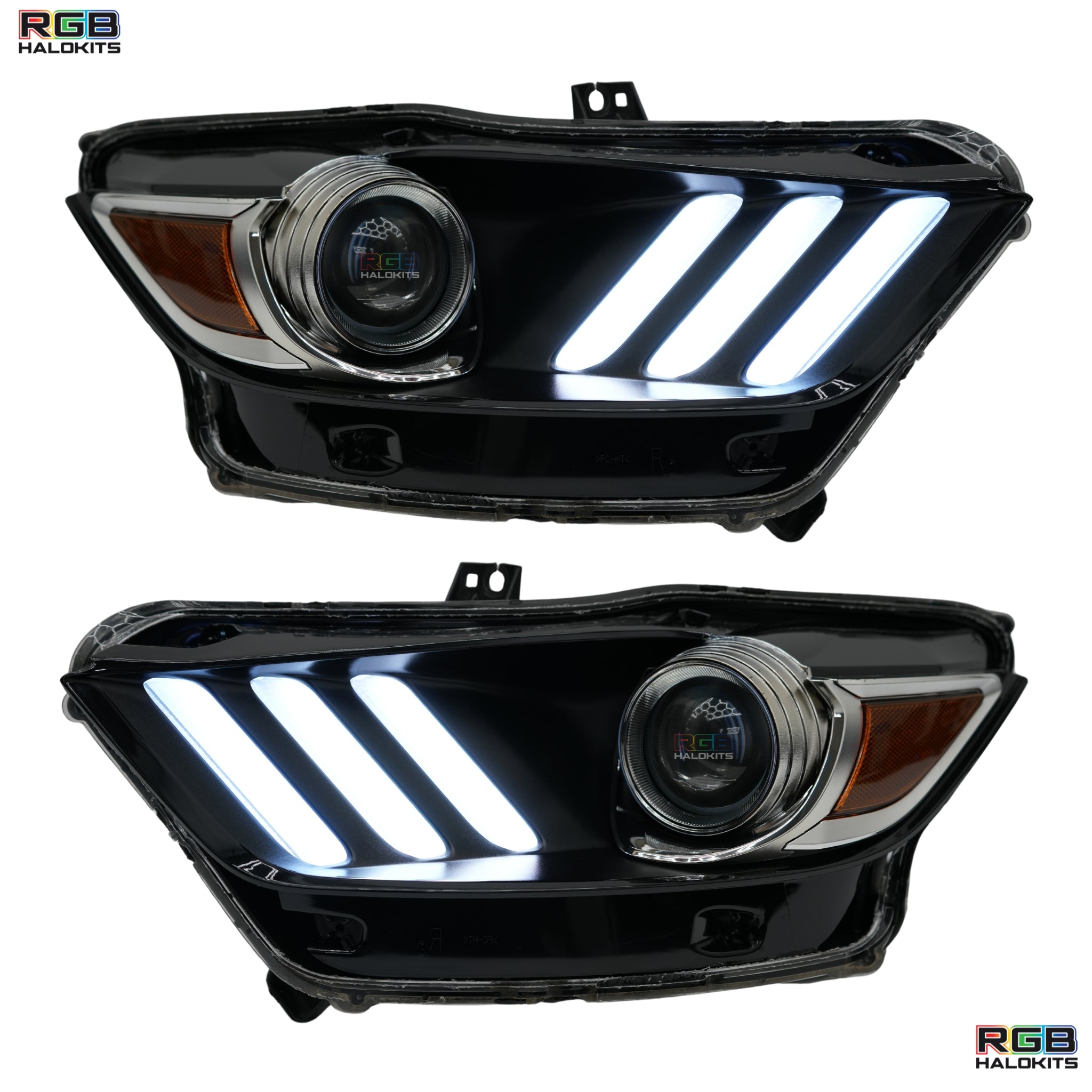 Ford Mustang Multicolor Flow Series DRL Boards (2015-2017) – Custom Multicolor LED Lighting by RGB Halo Kits