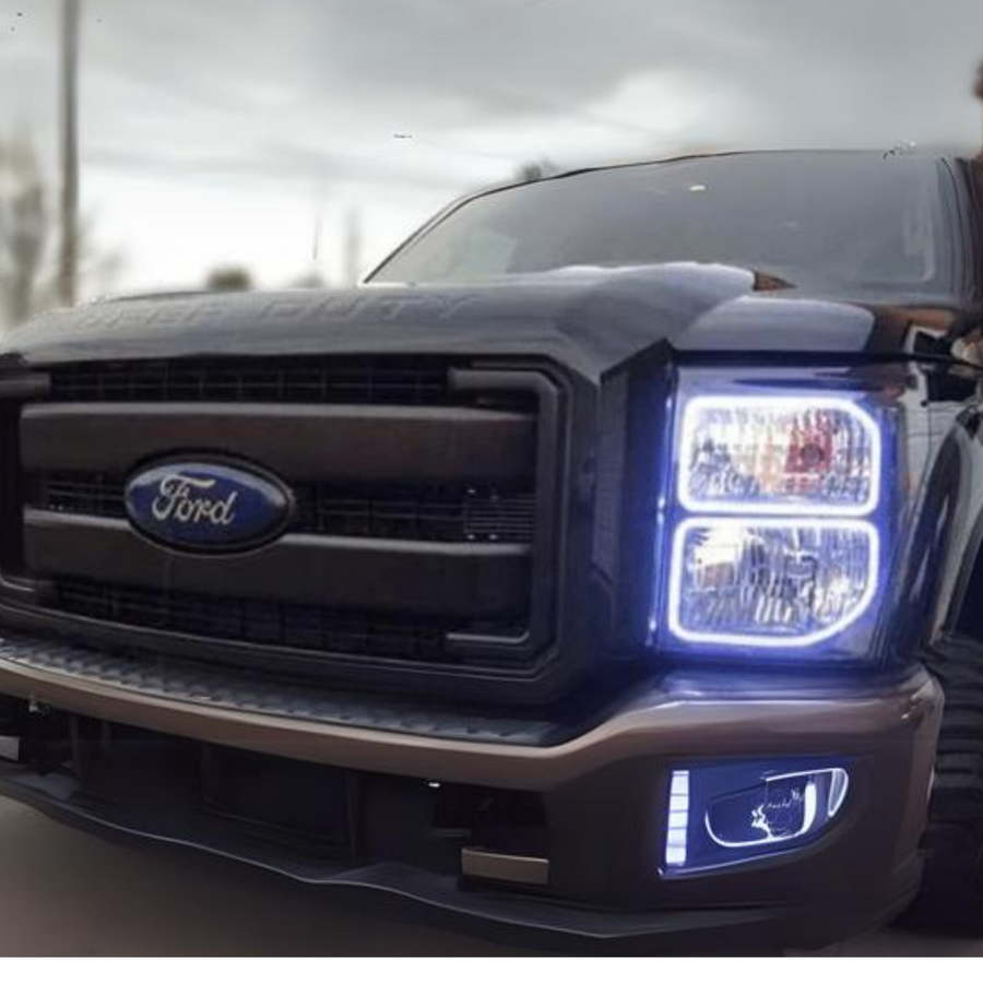 Ford Super Duty Multicolor Flow Halo Kit (2011-2016) – Custom Multicolor LED Lighting by RGB Halo Kits
