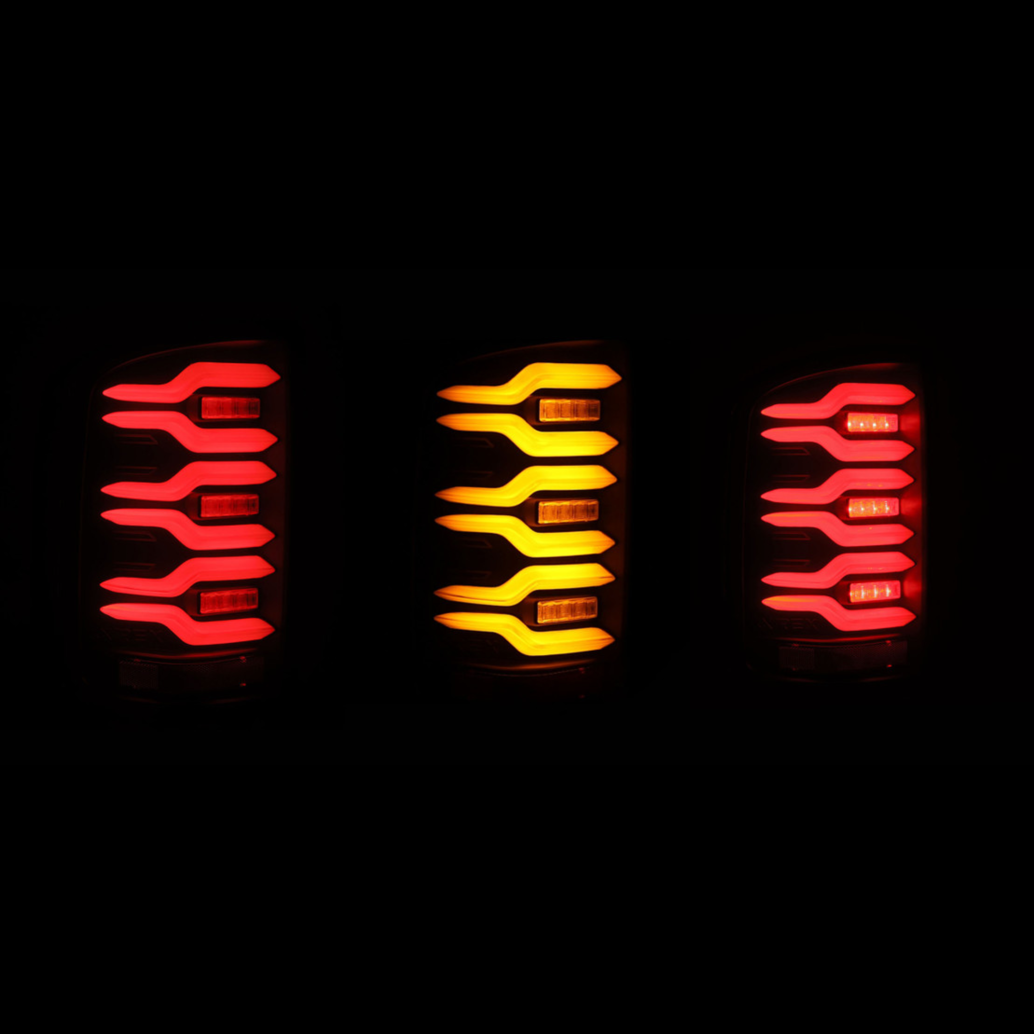 GMC Sierra Luxx-Series LED Taillights (2014-2018) | Alpharex – Custom Multicolor LED Lighting by RGB Halo Kits