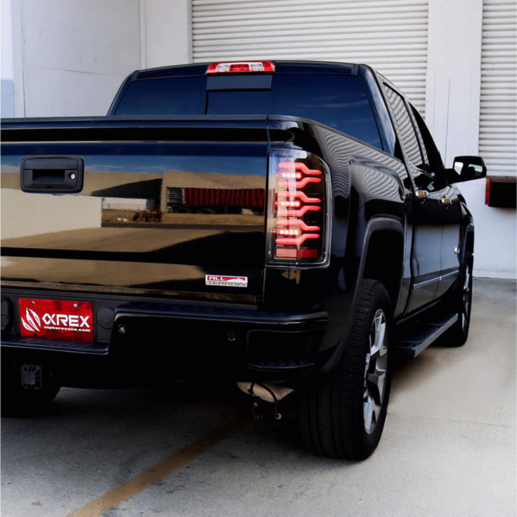 GMC Sierra Luxx-Series LED Taillights (2014-2018) | Alpharex – Custom Multicolor LED Lighting by RGB Halo Kits