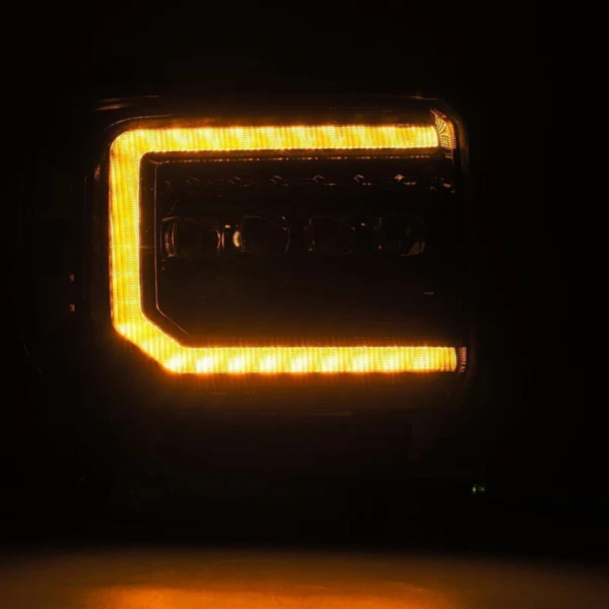 GMC Sierra (2014-2018) Headlights | Alpharex – Custom Multicolor LED Lighting by RGB Halo Kits