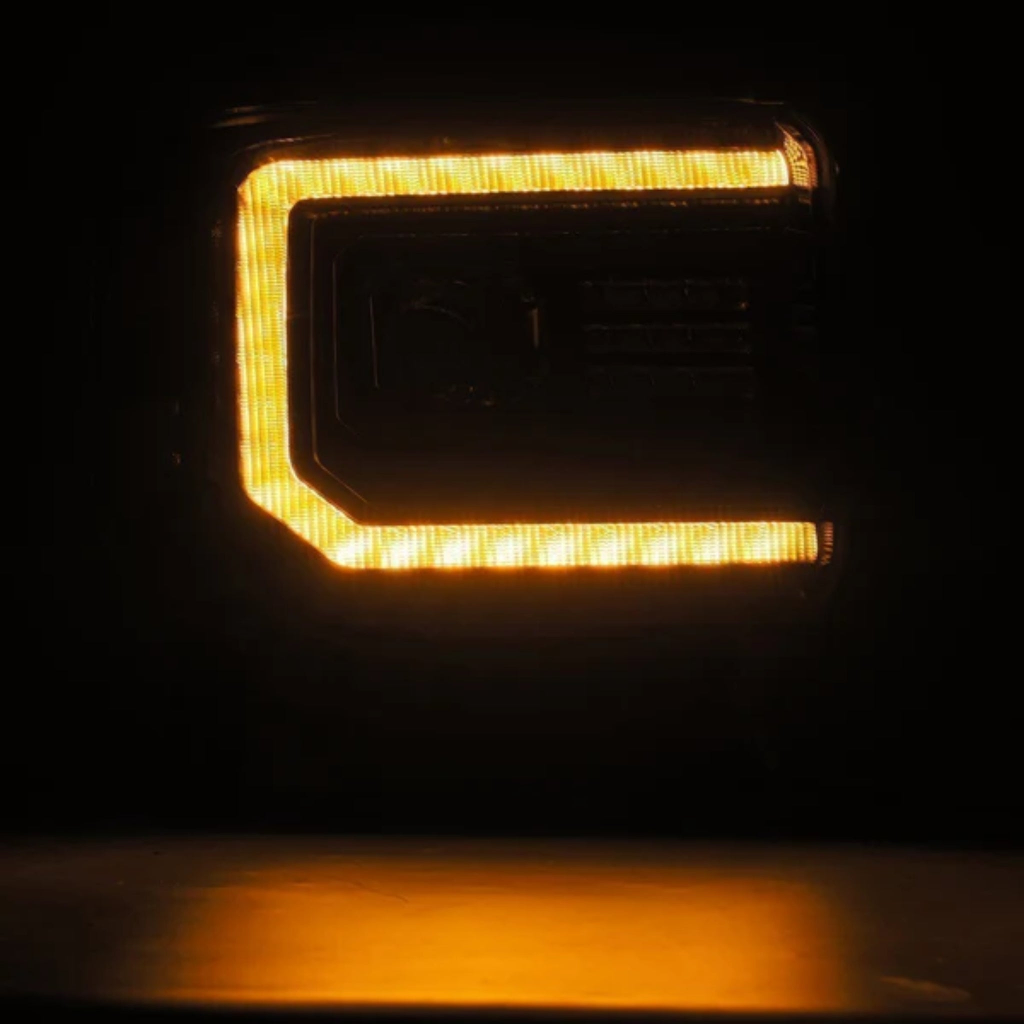 GMC Sierra (2014-2018) Headlights | Alpharex – Custom Multicolor LED Lighting by RGB Halo Kits