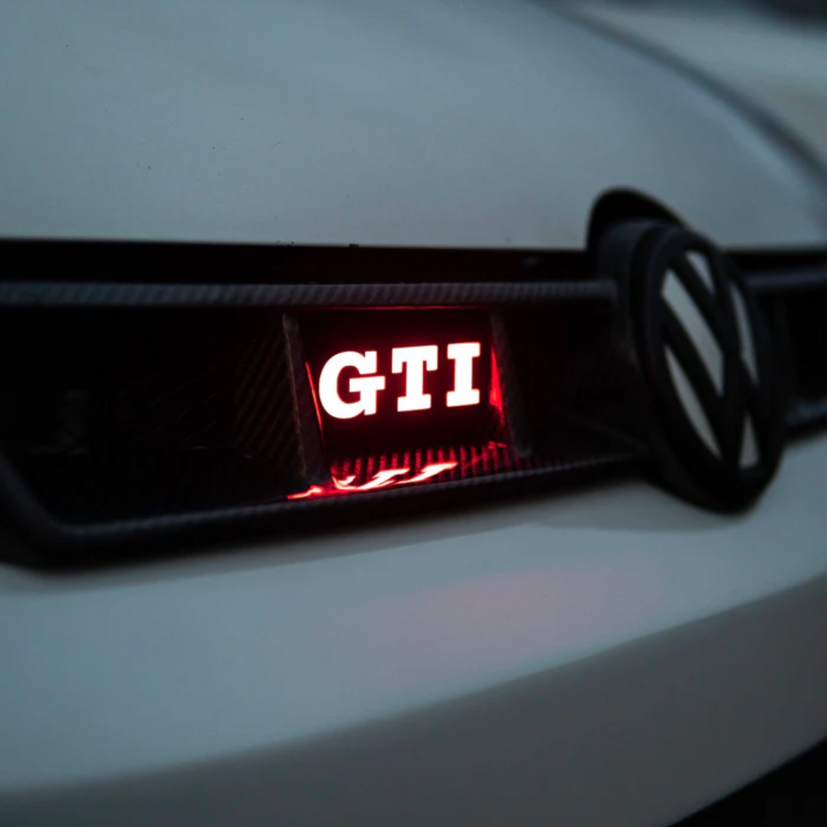 GTI : Illuminated Multicolor Flow LED Badge | Lit Logos