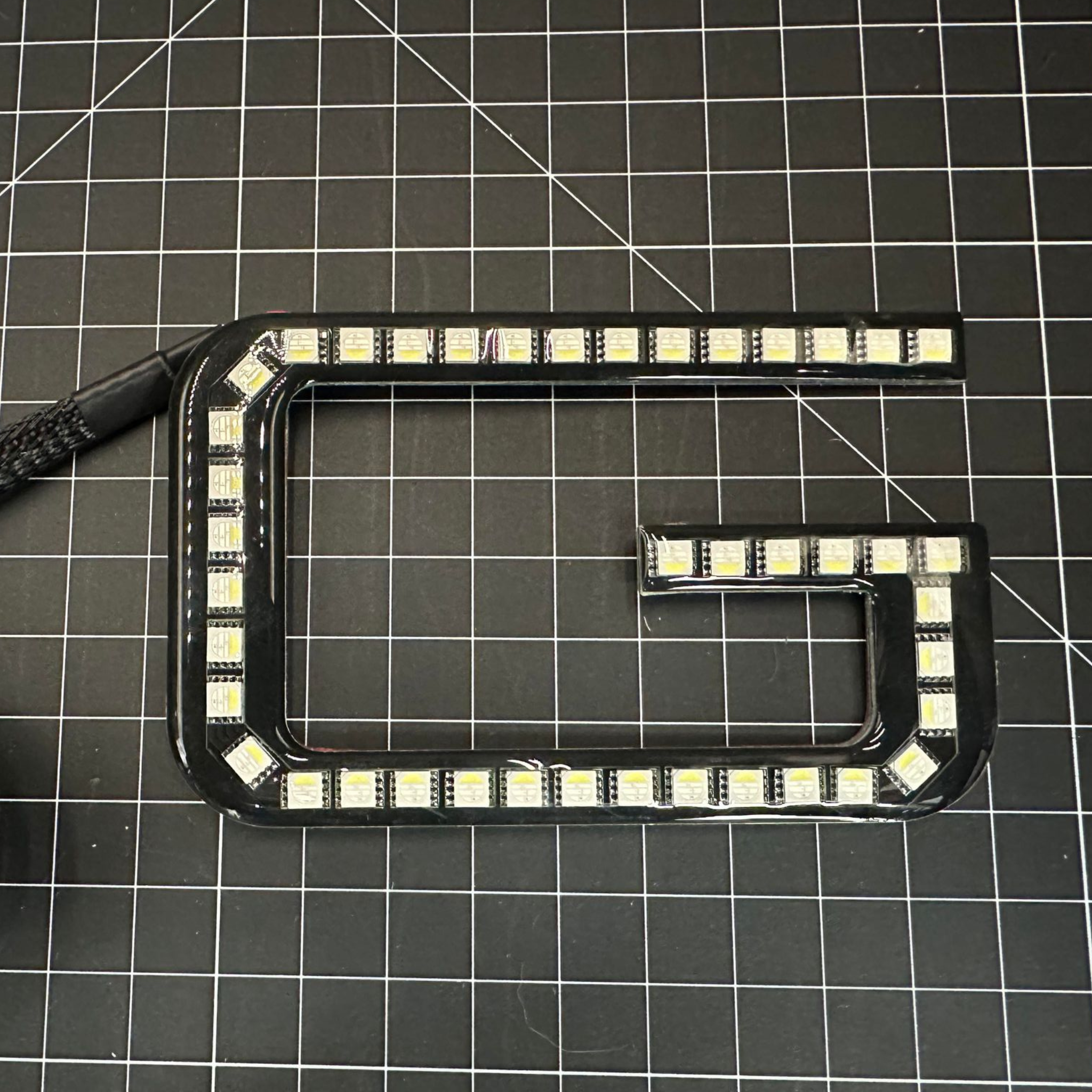 GMC LED Emblem: (Replacement Letters)