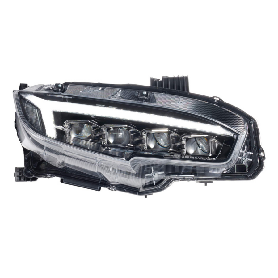 Honda Civic (16-21): LED HEADLIGHTS | XB Morimoto – Custom Multicolor LED Lighting by RGB Halo Kits