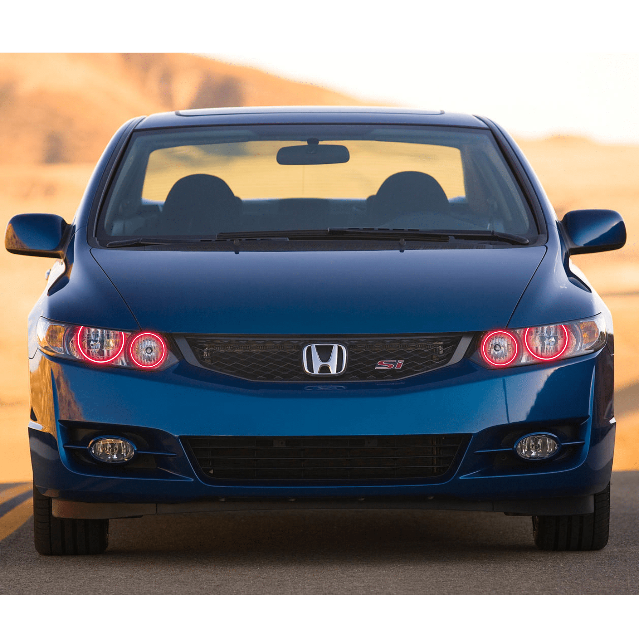 Honda Civic Coupe Multicolor Halo Kit (2009-2011) – Custom Multicolor LED Lighting by RGB Halo Kits