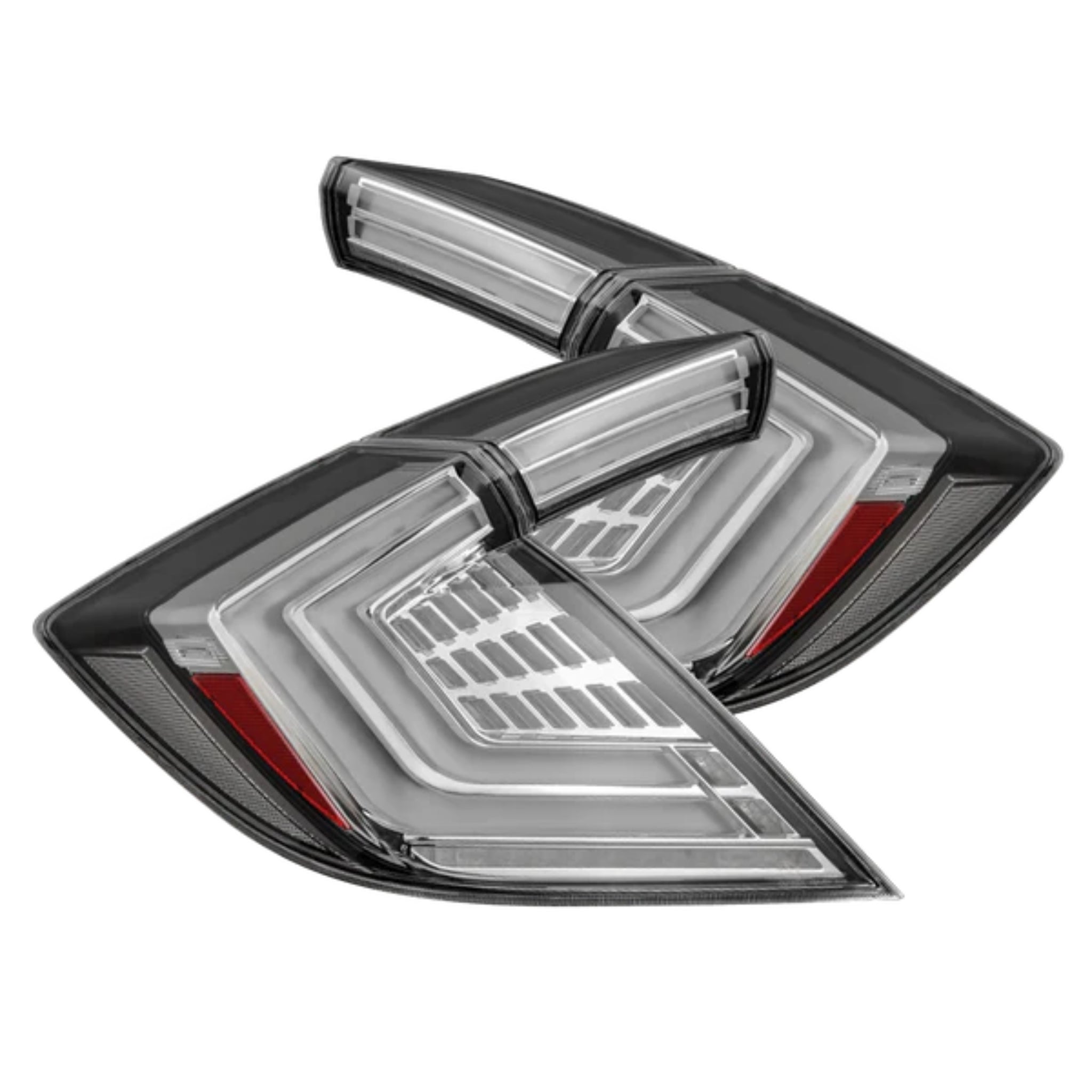 Honda Civic Hatchback (2016-2021) NOVA-Series Prismatic LED Tail Lights | Alpharex – Custom Multicolor LED Lighting by RGB Halo Kits