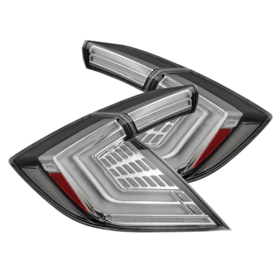 Honda Civic Hatchback (2016-2021) NOVA-Series Prismatic LED Tail Lights | Alpharex – Custom Multicolor LED Lighting by RGB Halo Kits